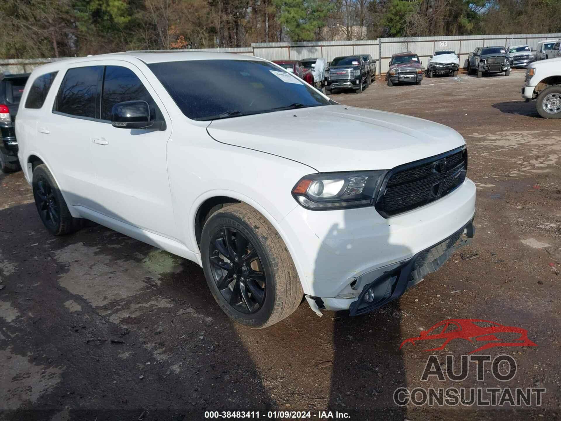 DODGE DURANGO 2017 - 1C4SDJCTXHC652823