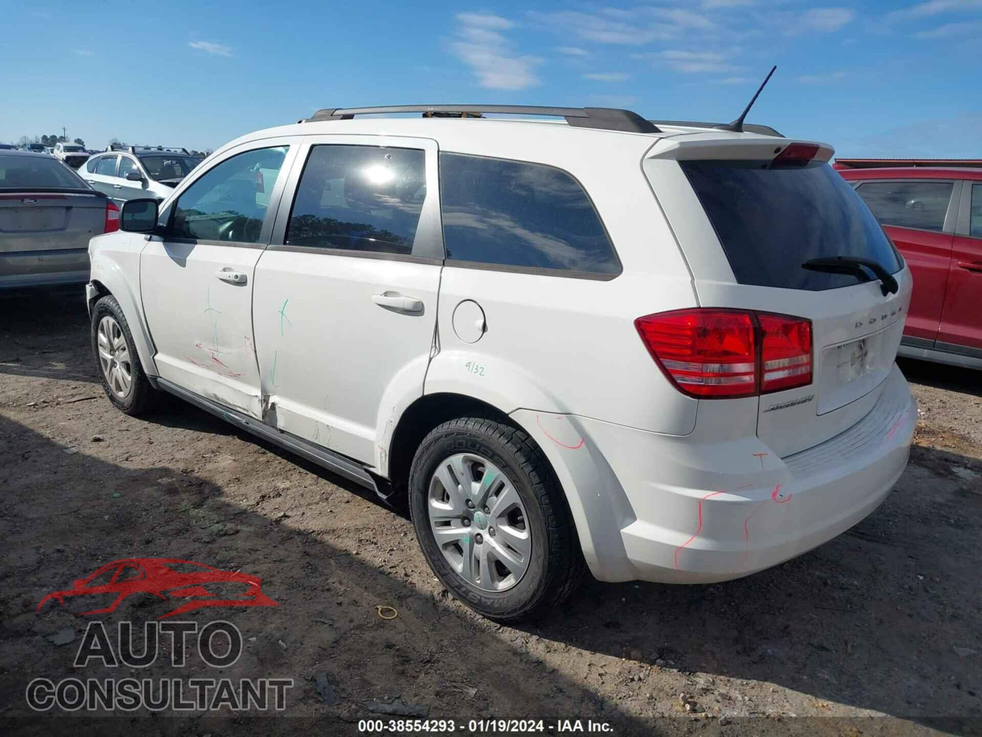 DODGE JOURNEY 2016 - 3C4PDCAB3GT162142