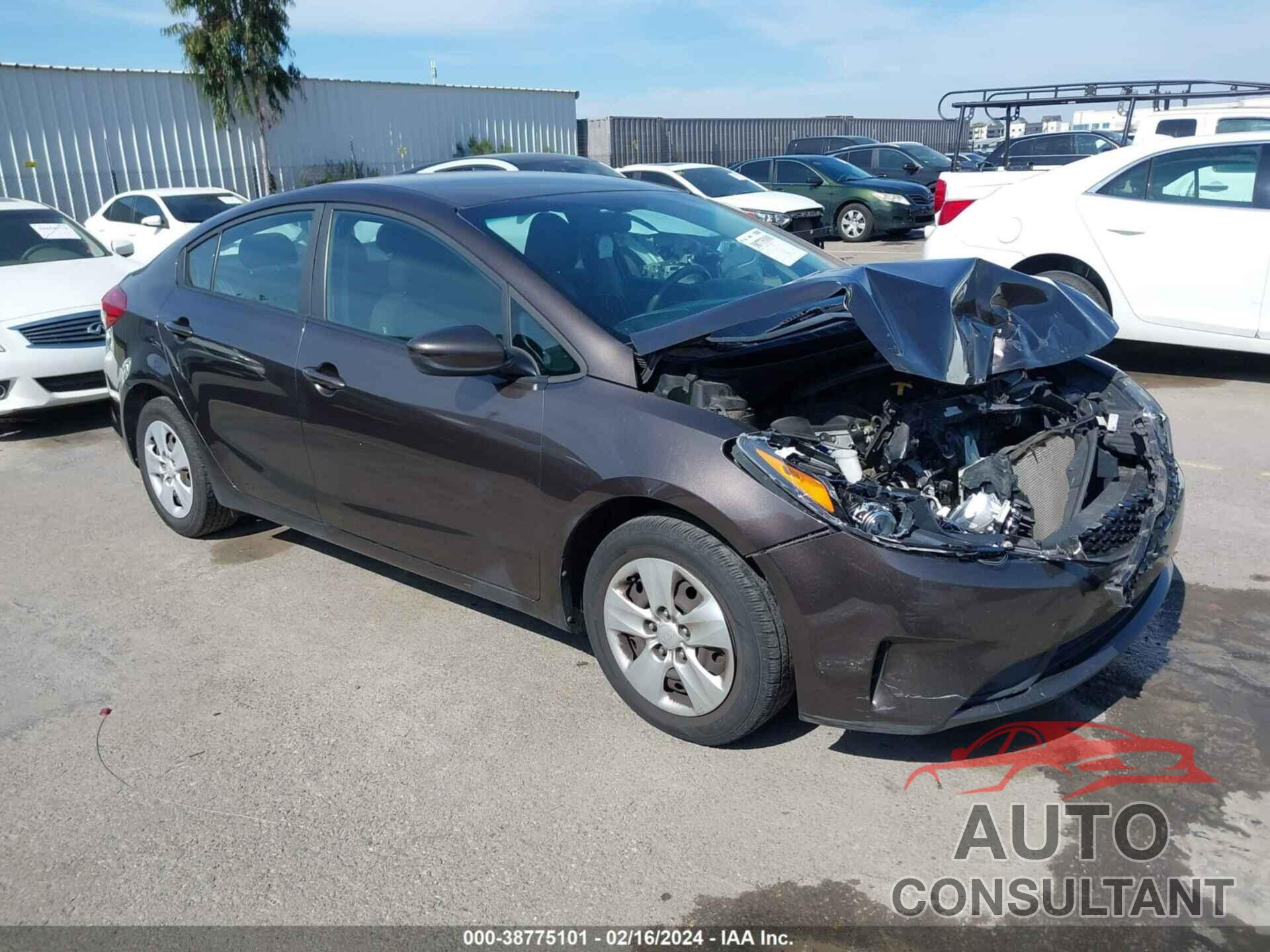 KIA FORTE 2017 - 3KPFK4A71HE145719