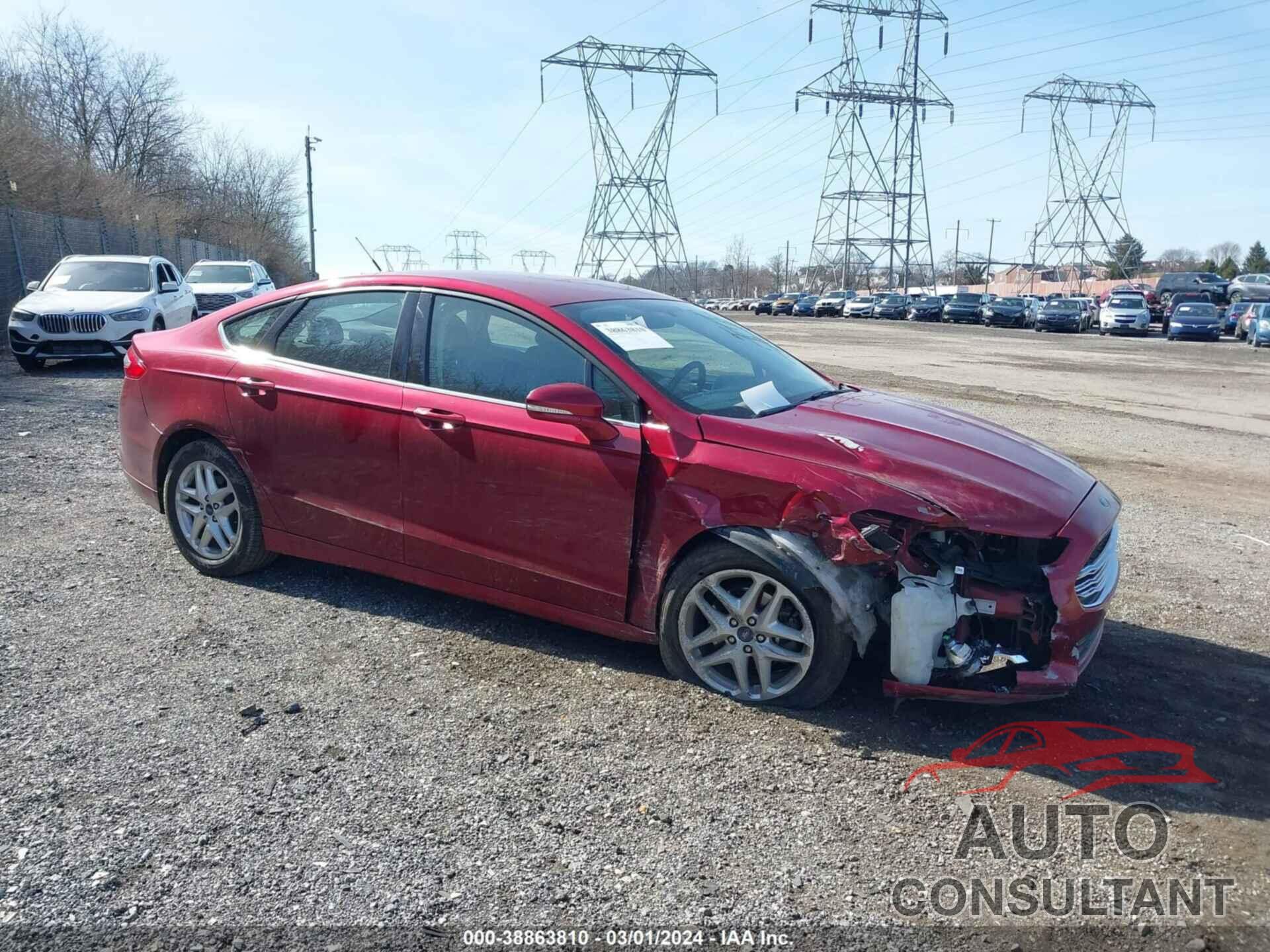 FORD FUSION 2016 - 3FA6P0H76GR349591