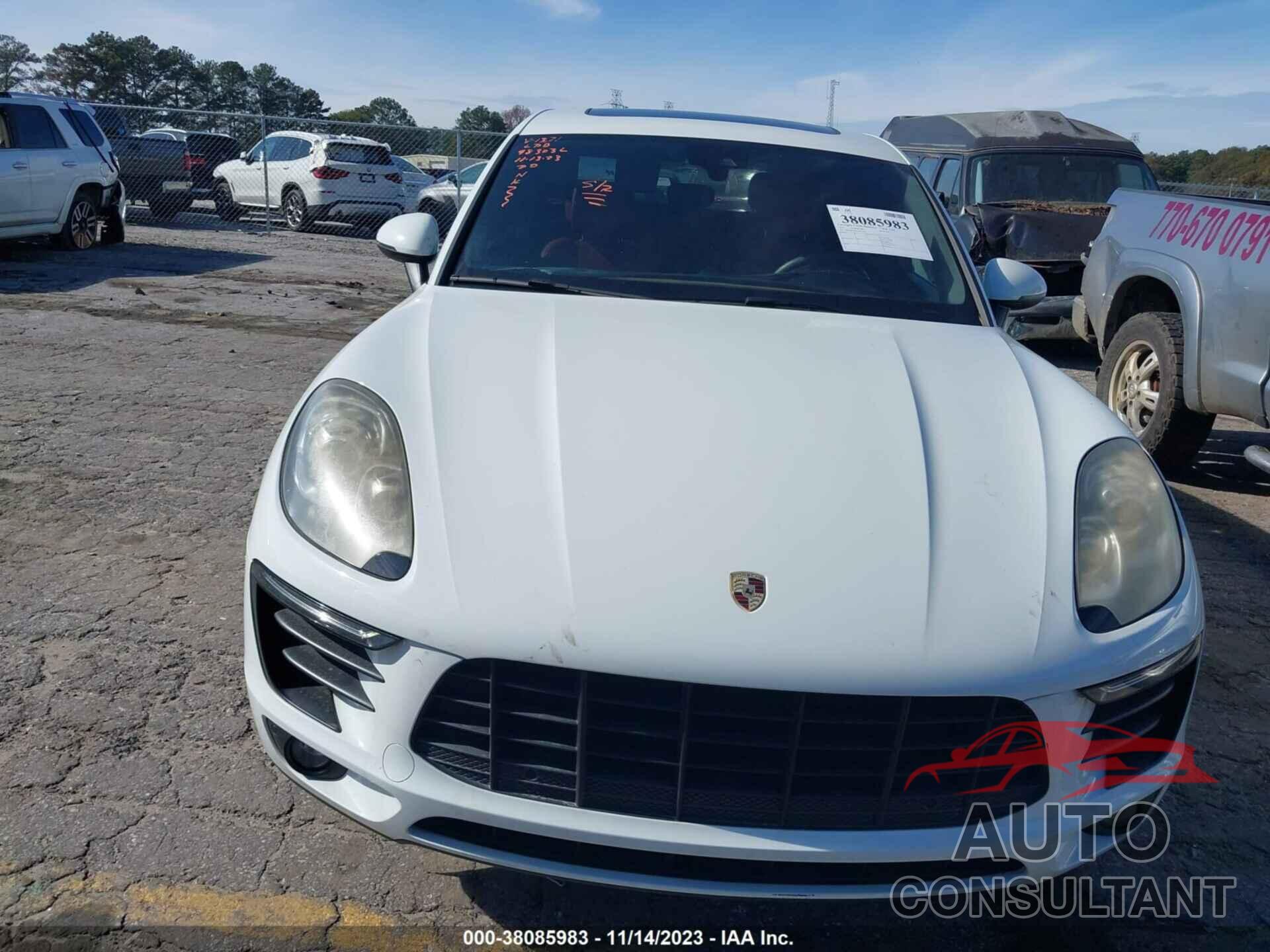 PORSCHE MACAN 2017 - WP1AB2A50HLB11371