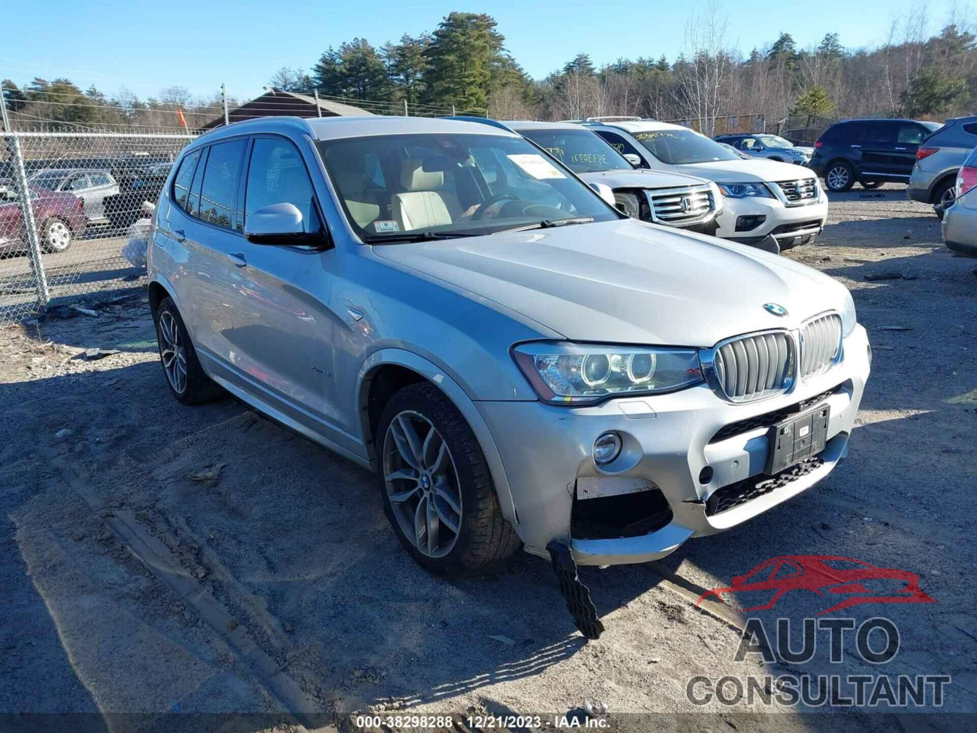 BMW X3 2017 - 5UXWX9C5XH0T03895