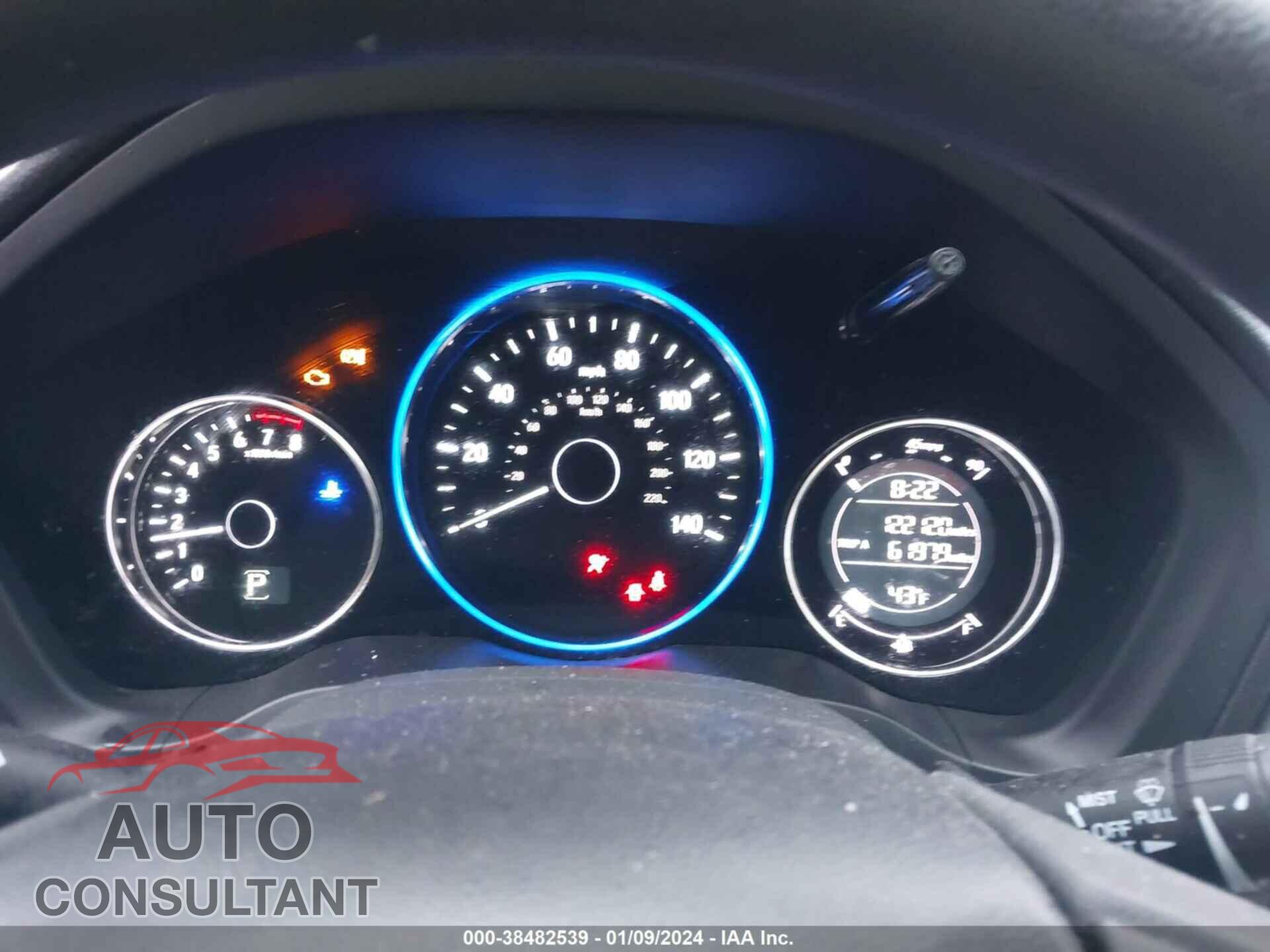 HONDA HR-V 2016 - 3CZRU5H57GM735021