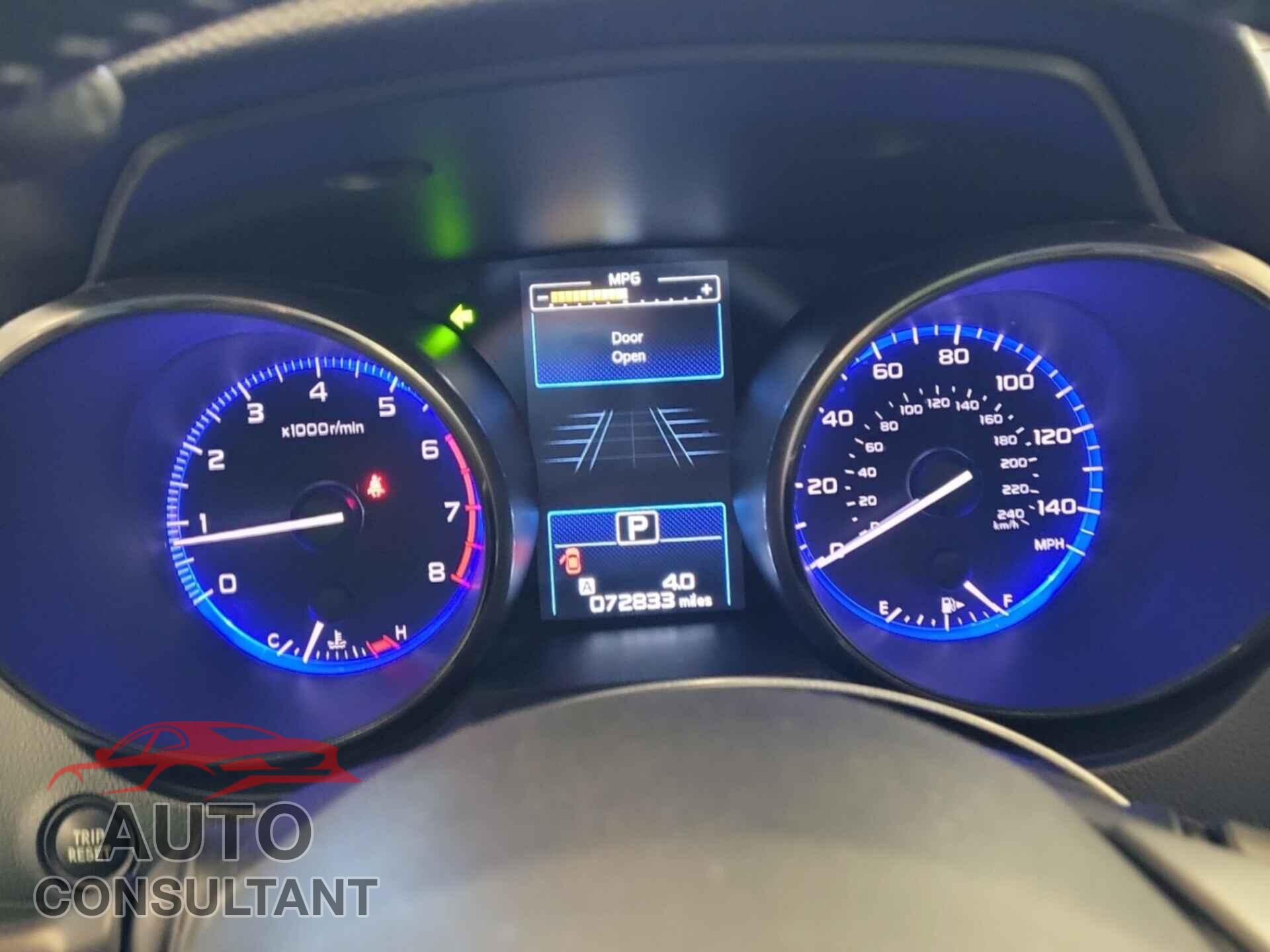 SUBARU OUTBACK 2019 - 4S4BSAFC8K3318018