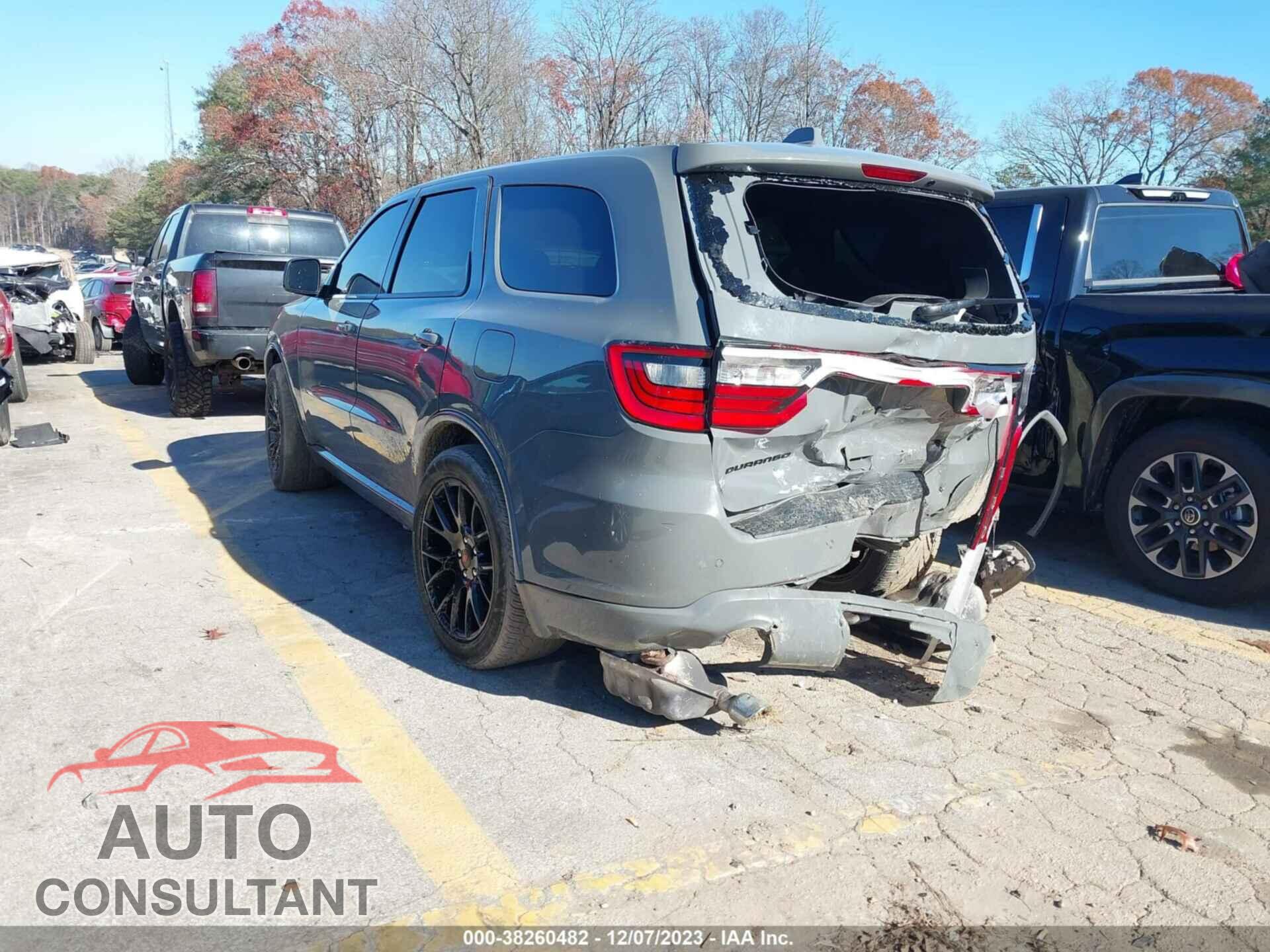 DODGE DURANGO 2019 - 1C4SDHCT9KC604438