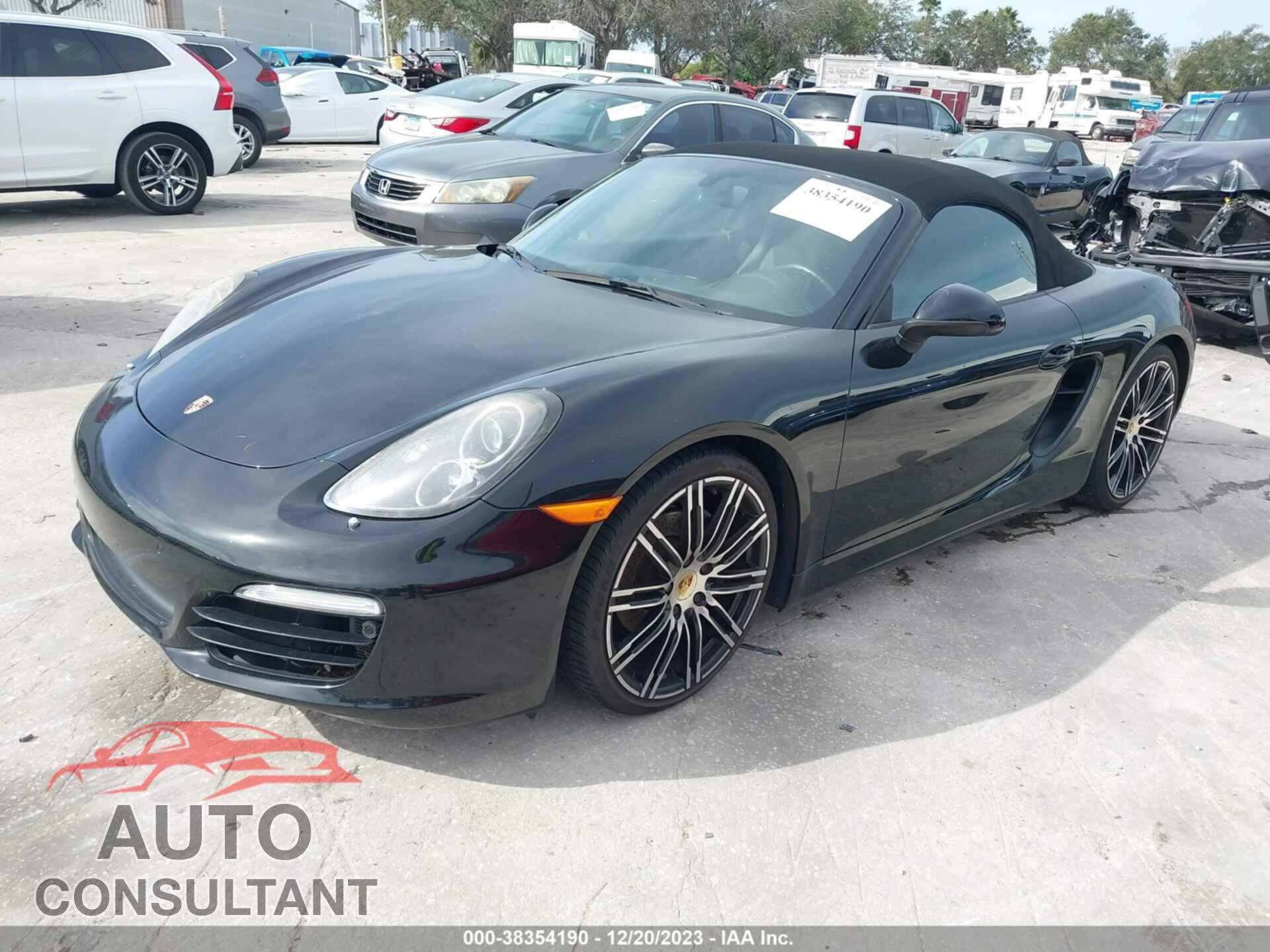 PORSCHE BOXSTER 2016 - WP0CA2A83GS120285