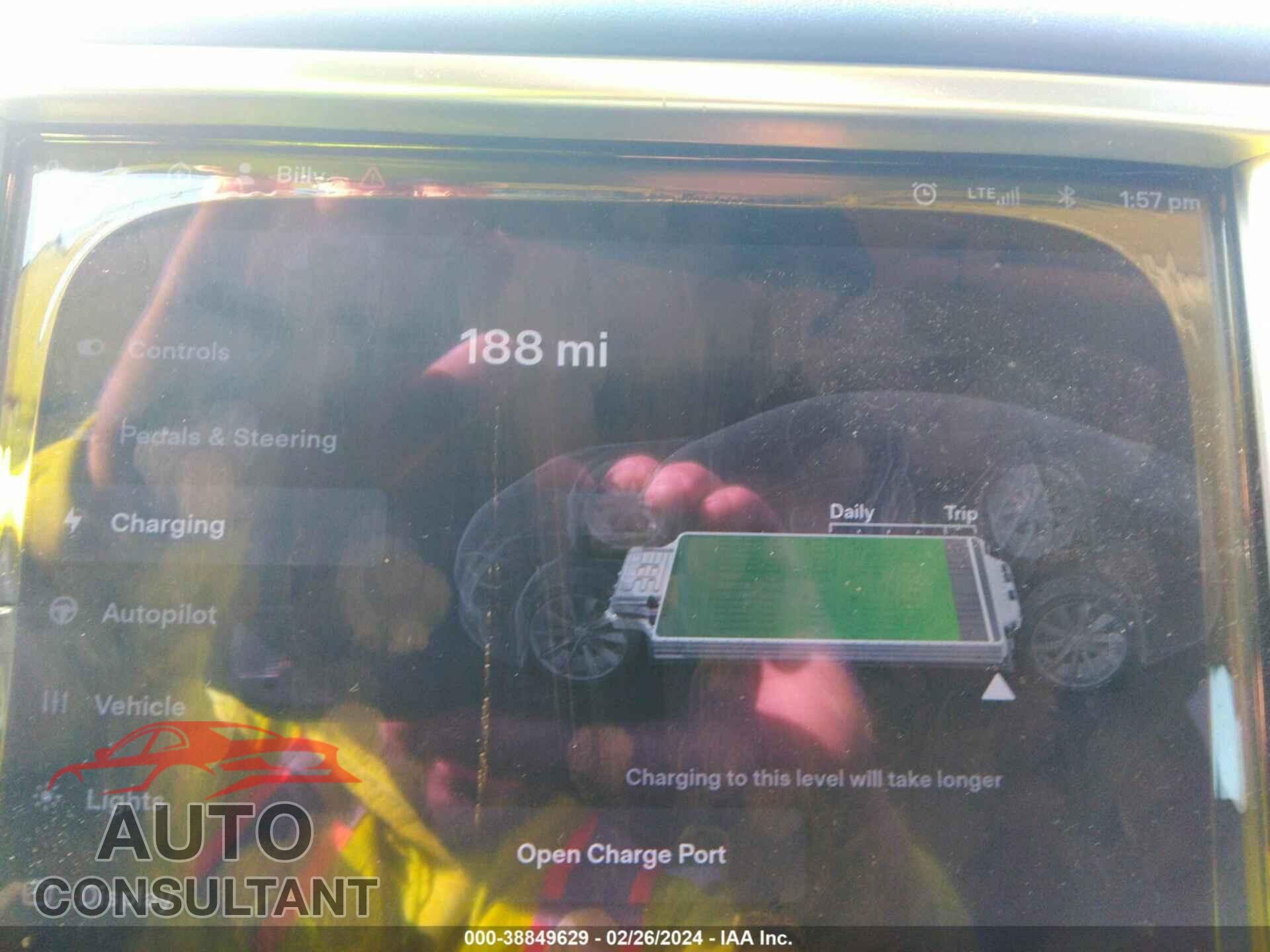 TESLA MODEL S 2016 - 5YJSA1E27GF133159