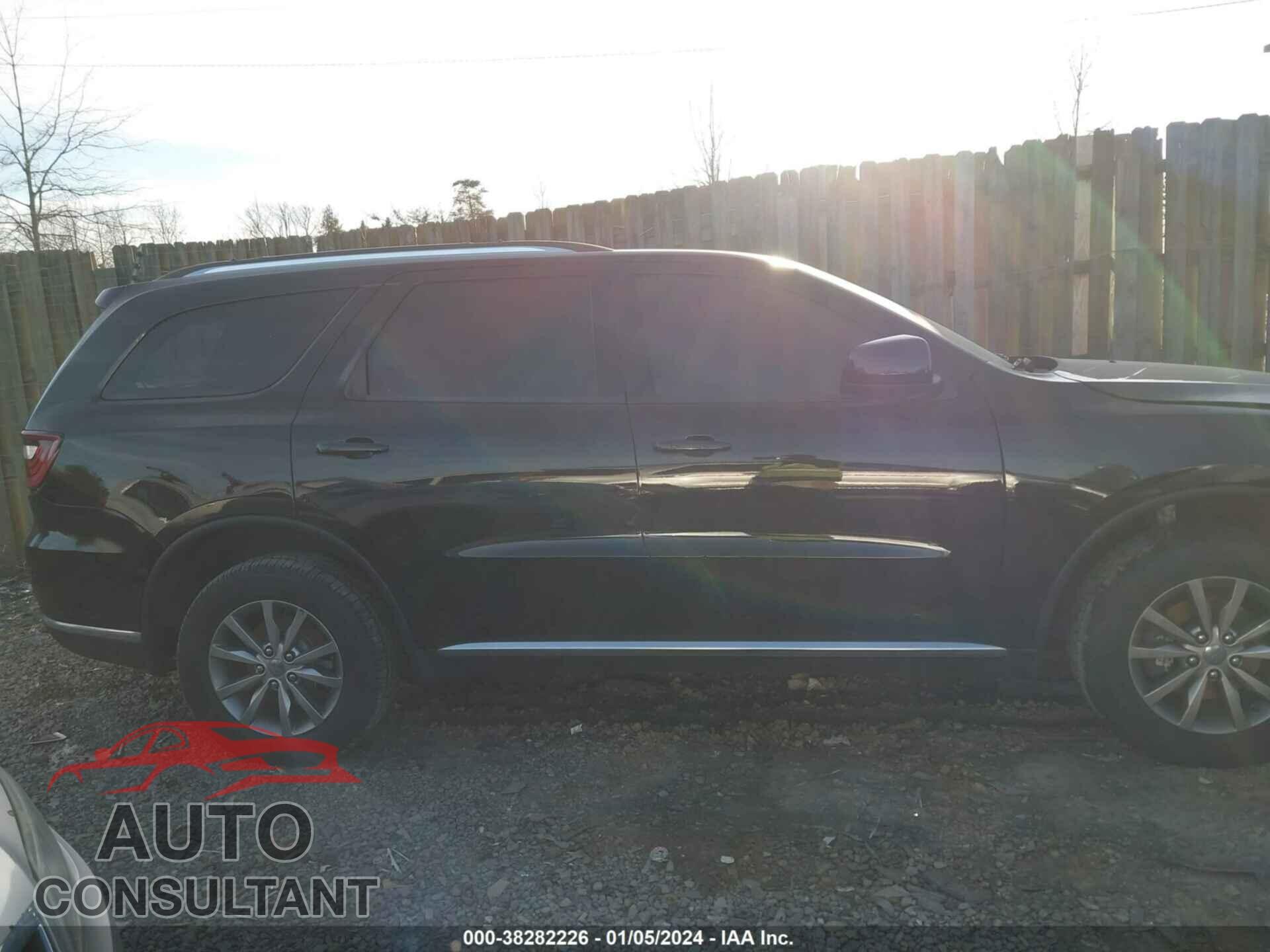 DODGE DURANGO 2017 - 1C4RDJAG0HC680943
