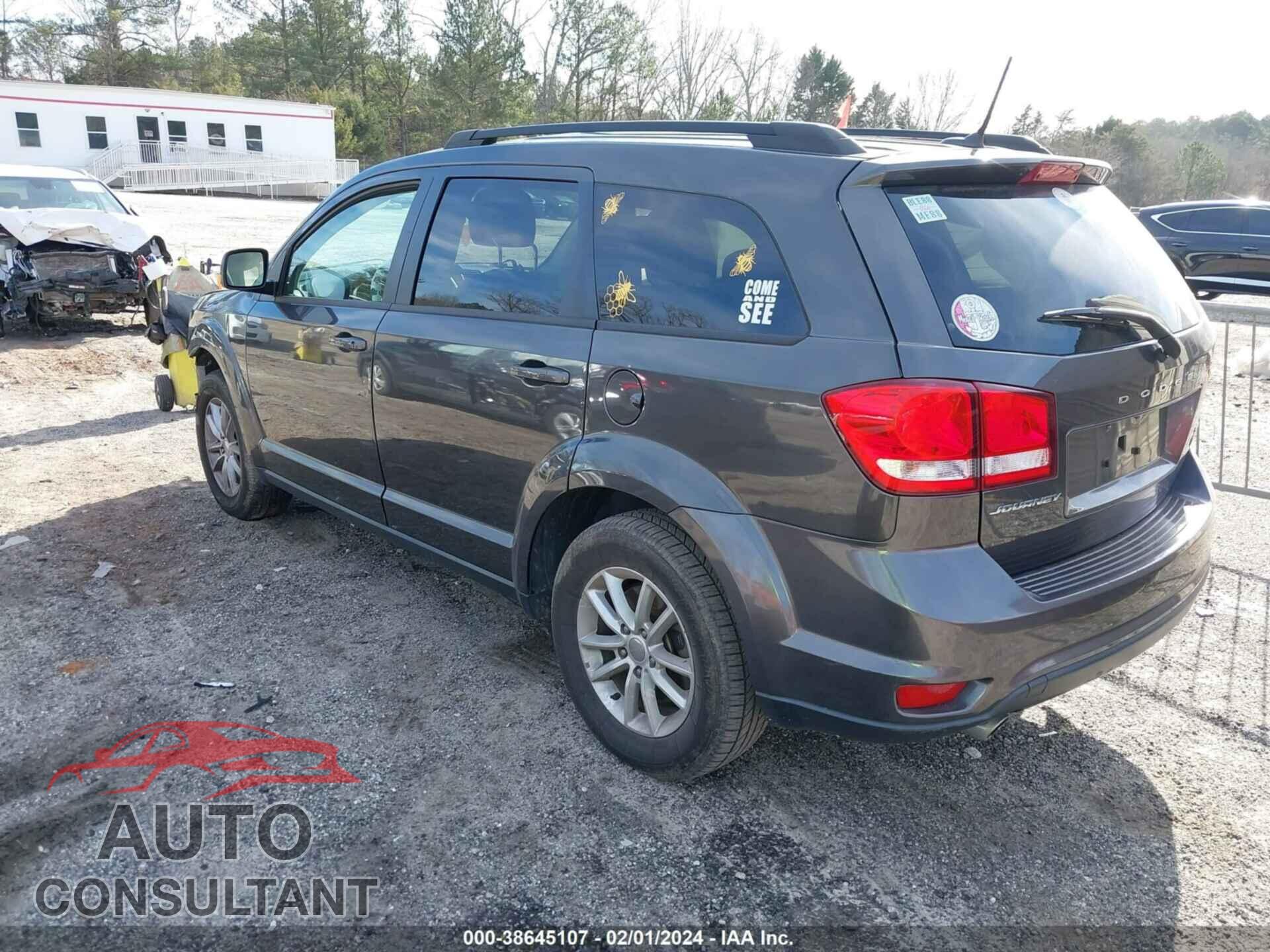 DODGE JOURNEY 2016 - 3C4PDCBG7GT193906