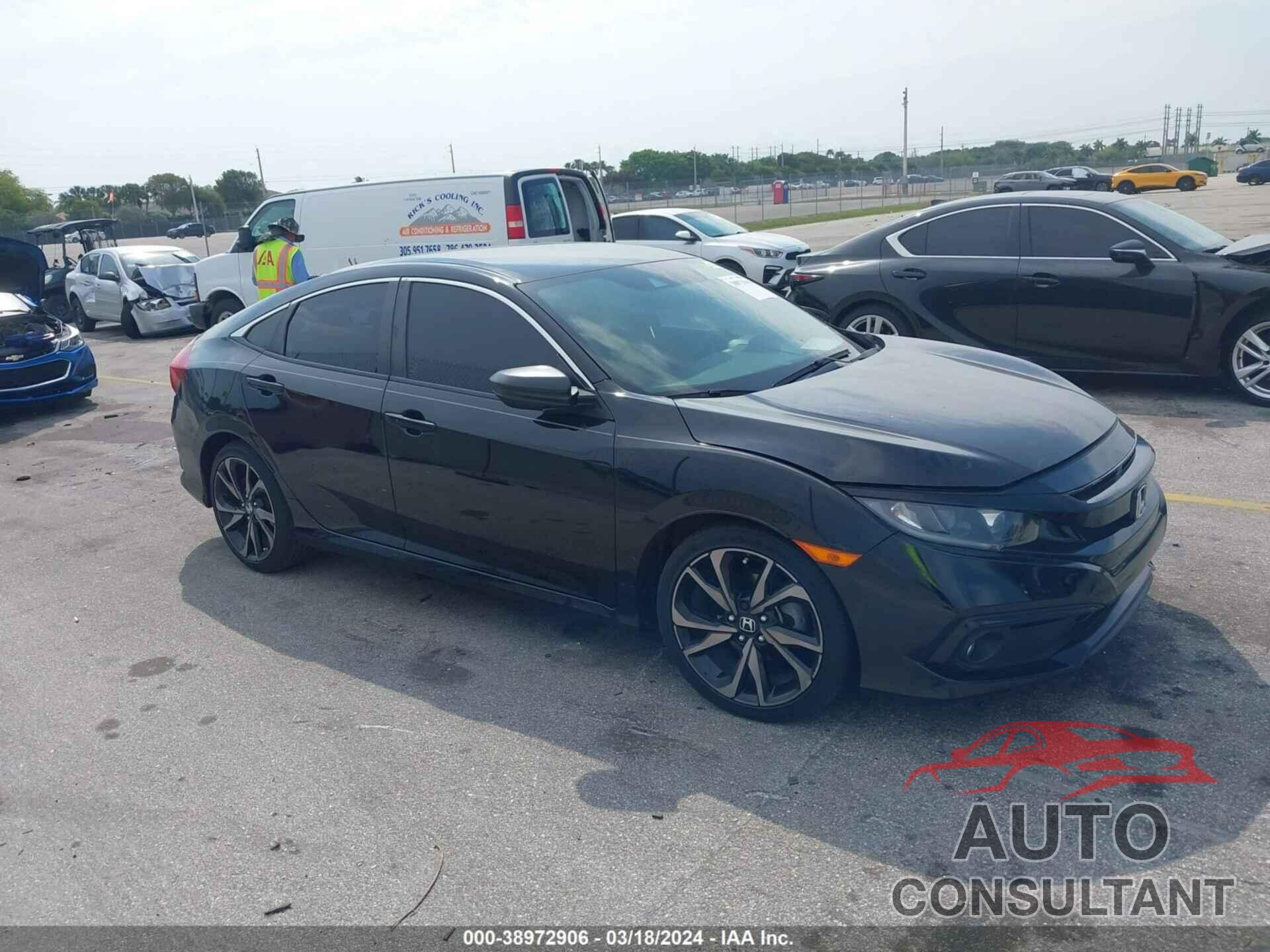 HONDA CIVIC 2019 - 2HGFC2F82KH587702