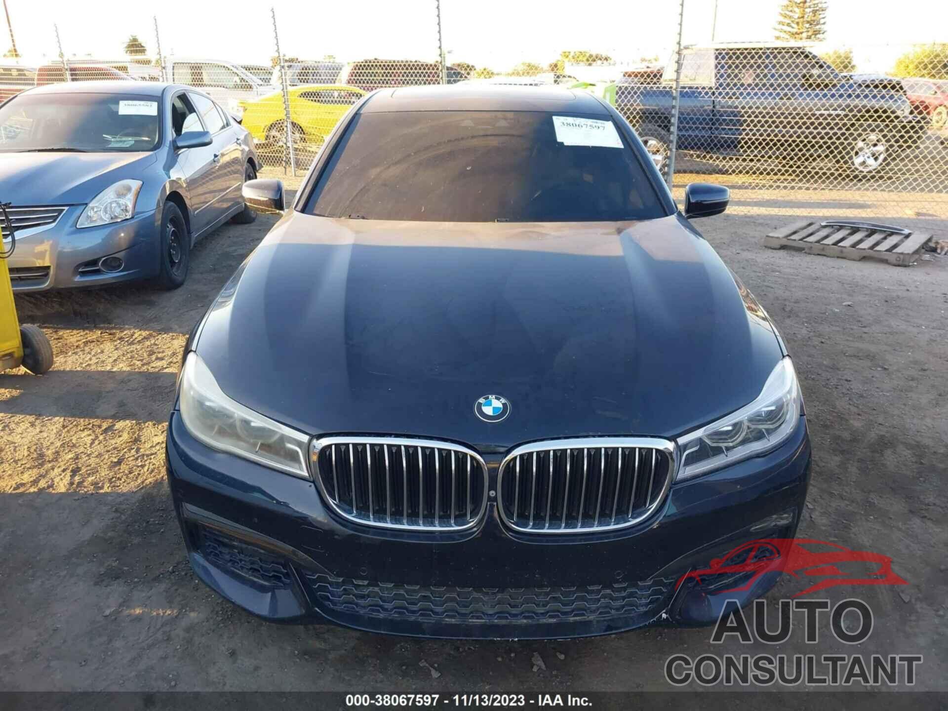BMW 7 SERIES 2016 - WBA7F0C51GGL99407