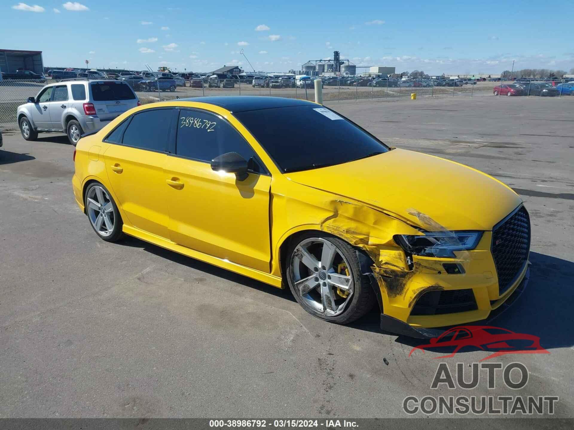 AUDI S3 2017 - WAUB1GFF3H1045947