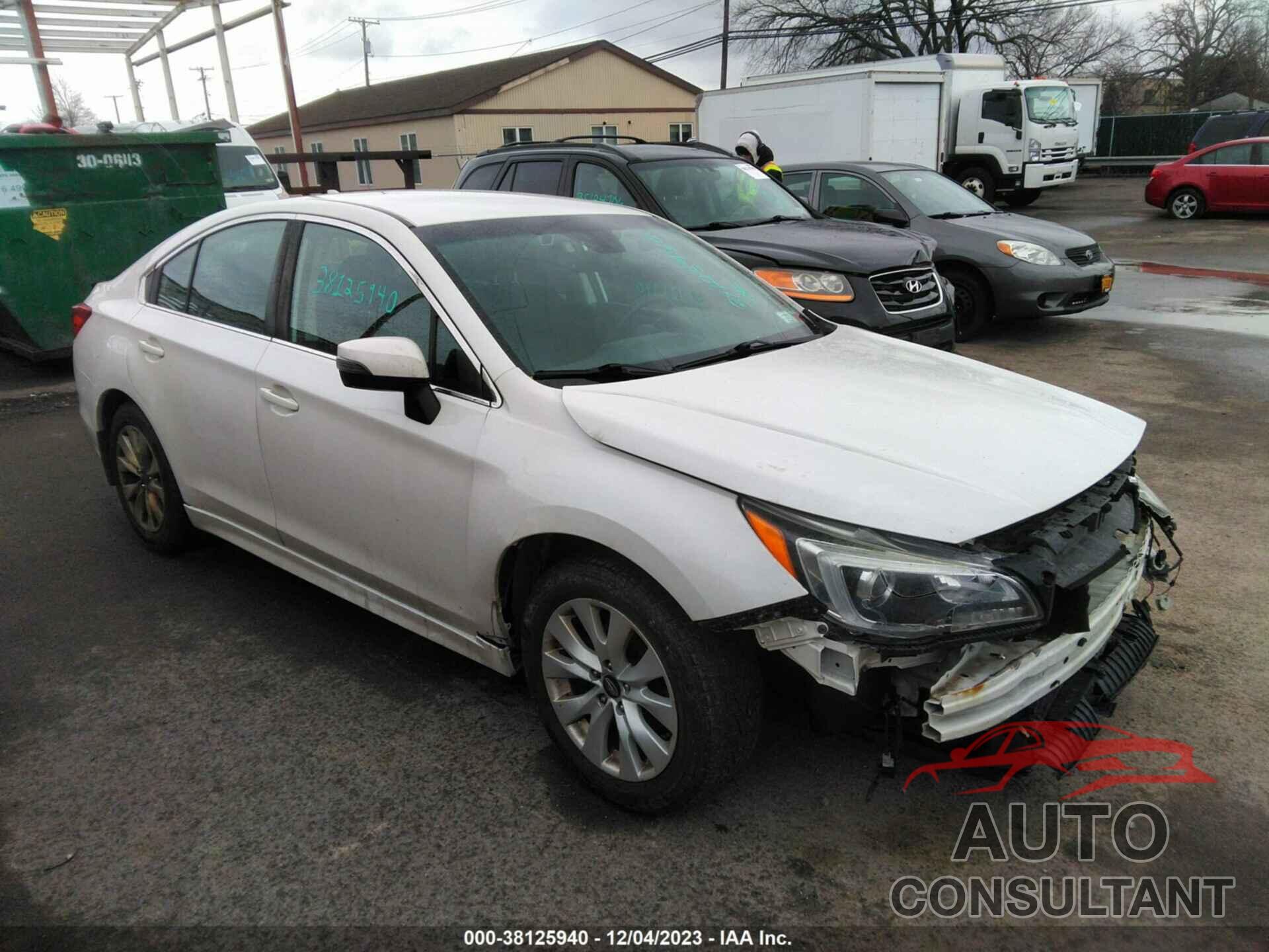 SUBARU LEGACY 2017 - 4S3BNAF63H3038666