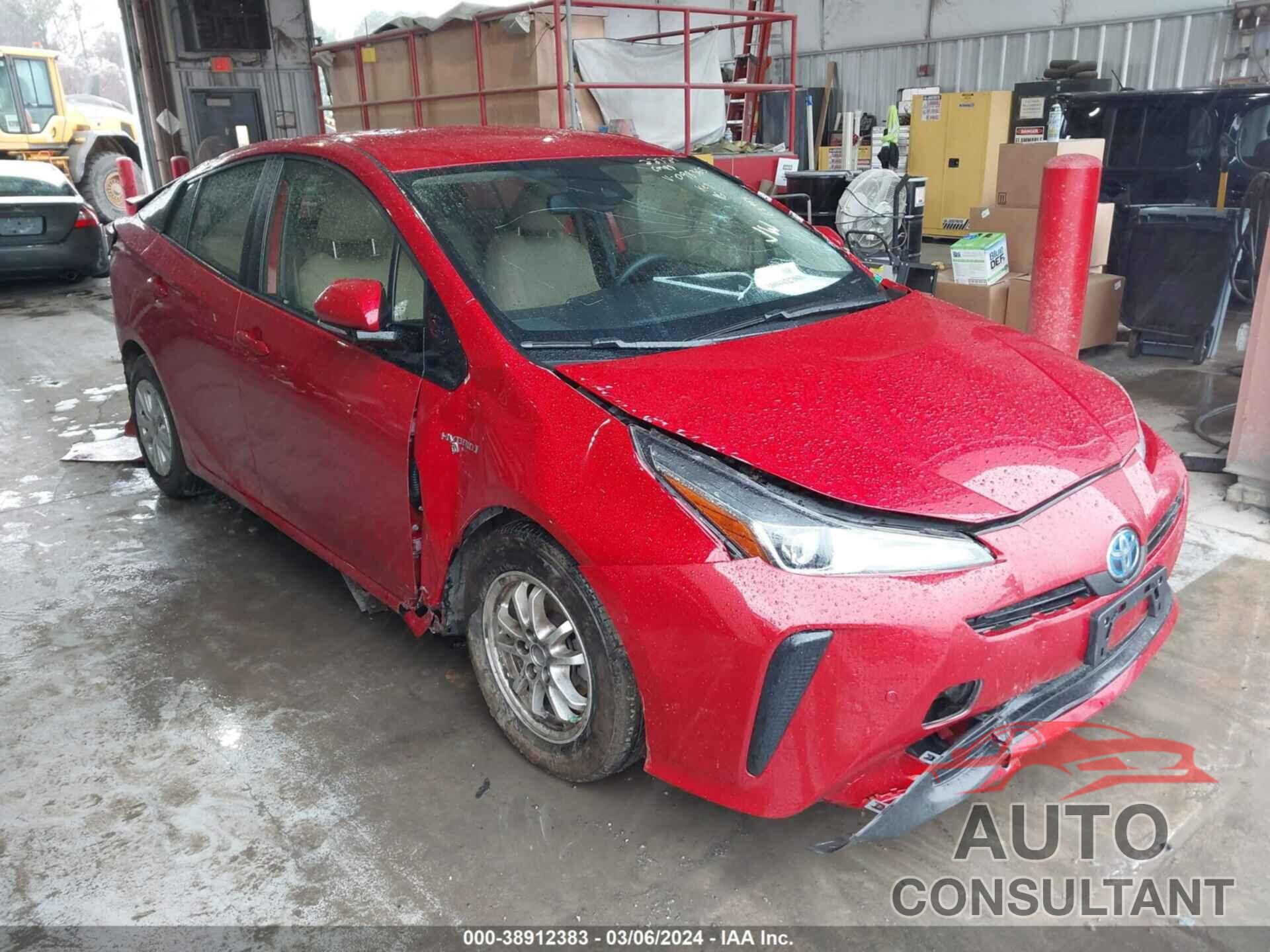 TOYOTA PRIUS 2019 - JTDKARFU3K3098365