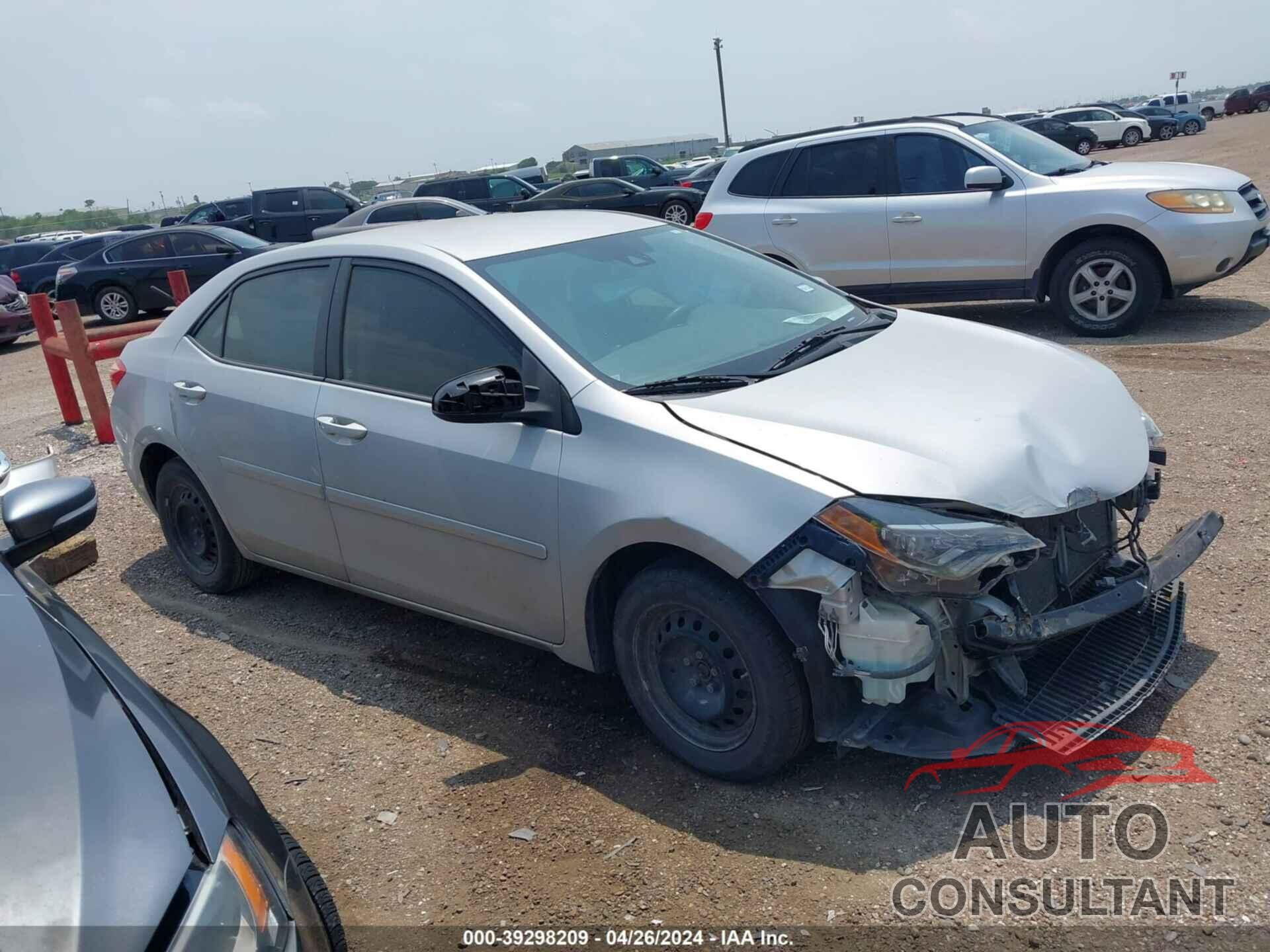 TOYOTA COROLLA 2017 - 5YFBURHE1HP574917