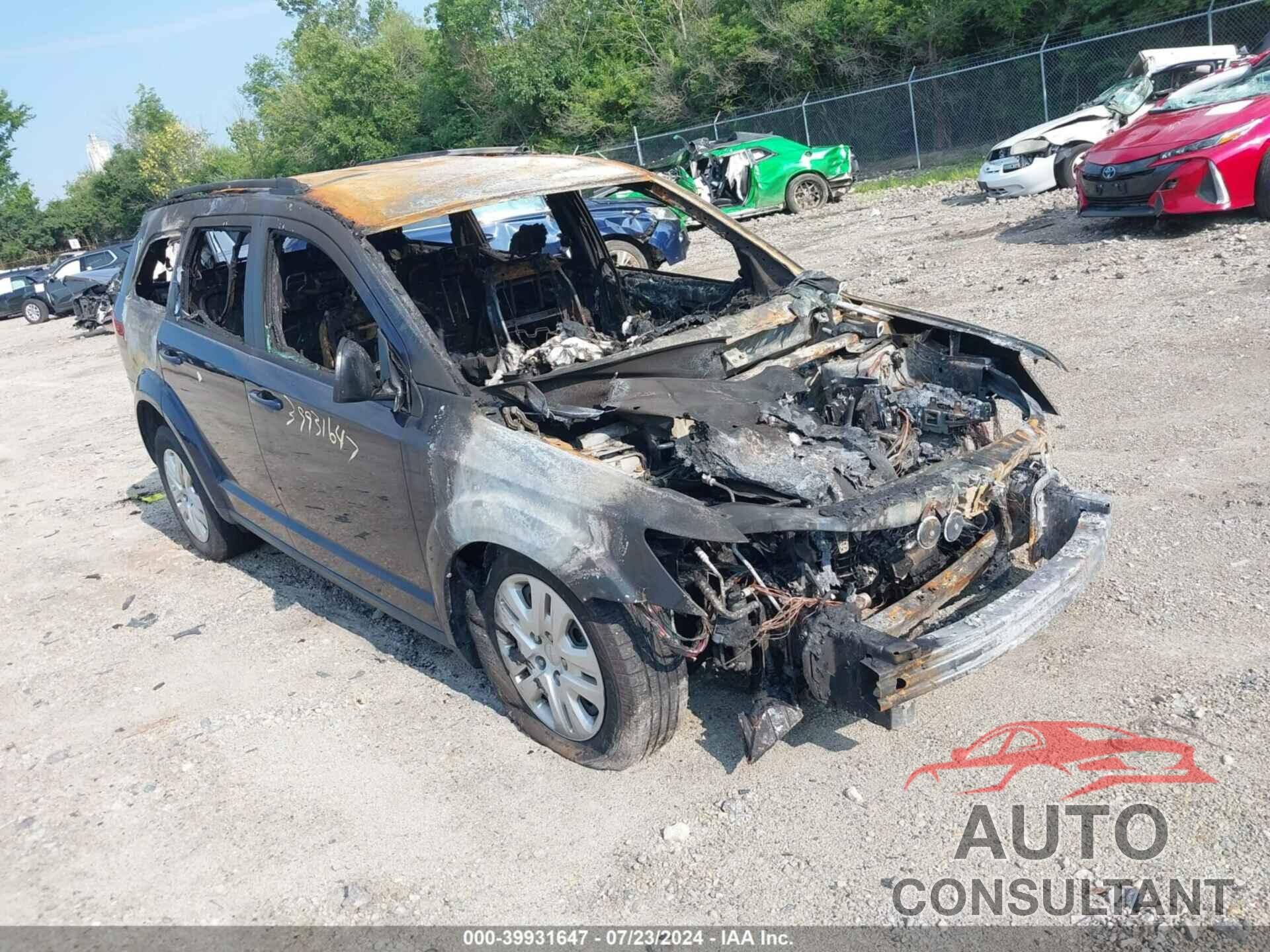 DODGE JOURNEY 2019 - 3C4PDCAB4KT789490