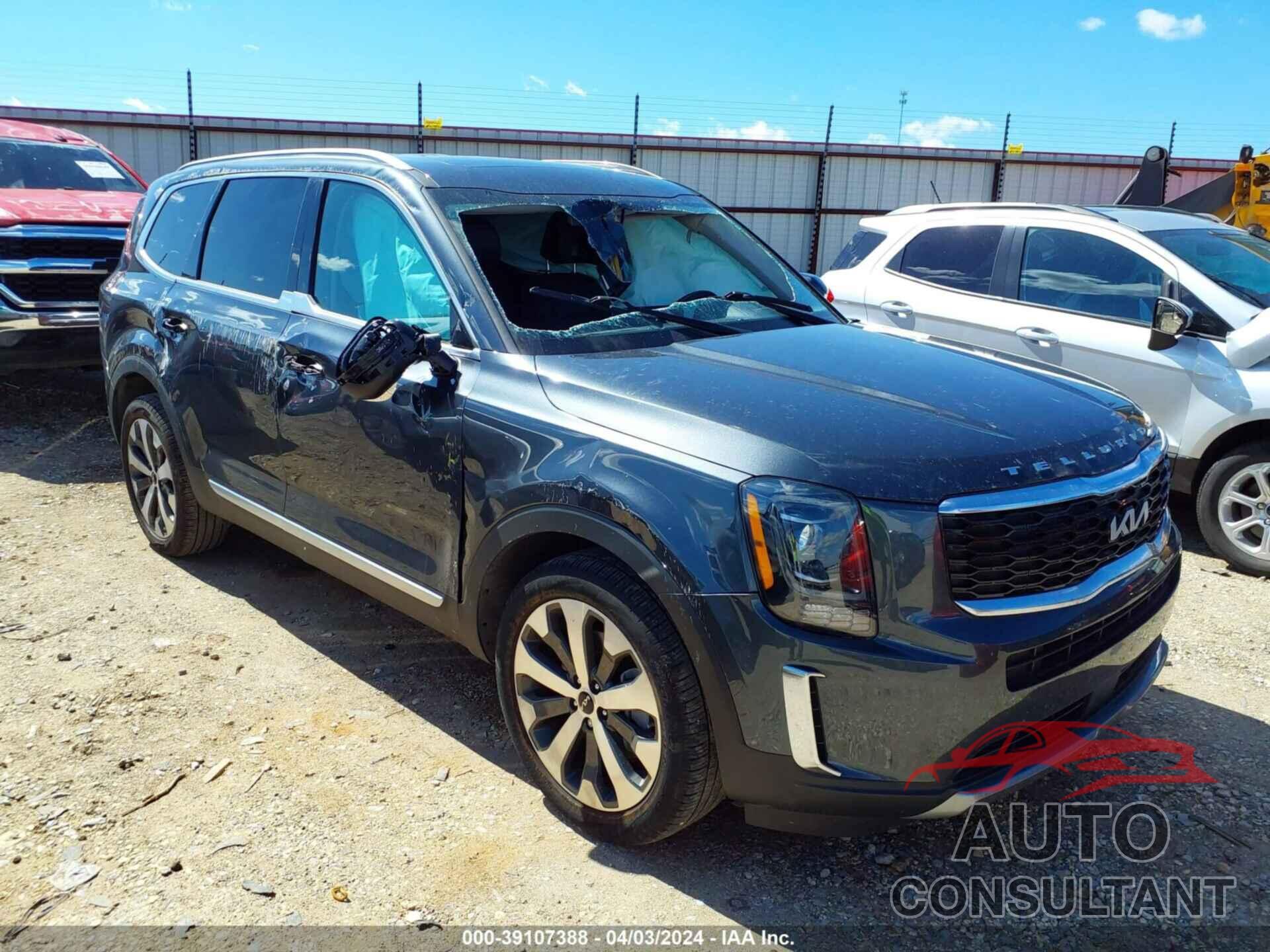 KIA TELLURIDE 2022 - 5XYP64HC2NG276135