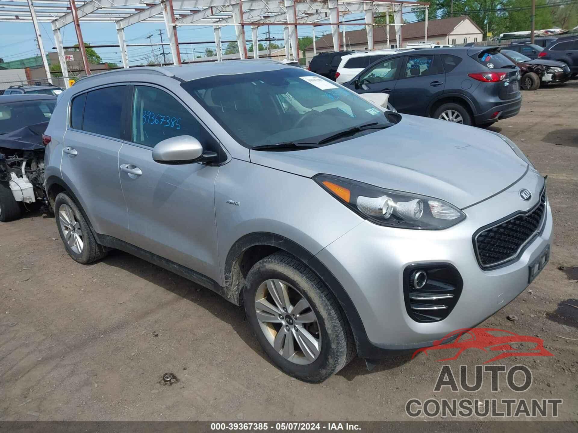 KIA SPORTAGE 2018 - KNDPMCAC6J7449978