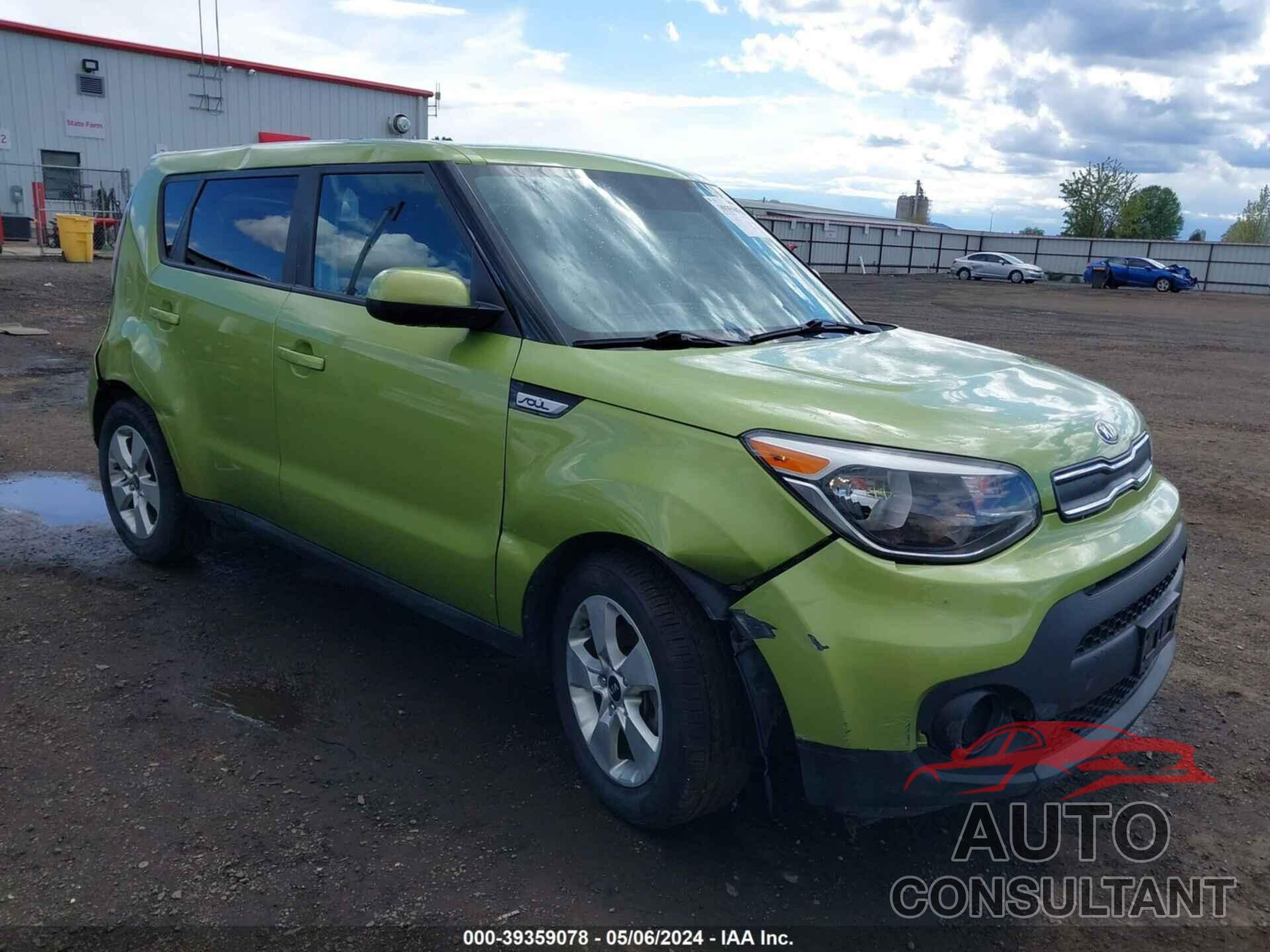 KIA SOUL 2018 - KNDJN2A21J7897646