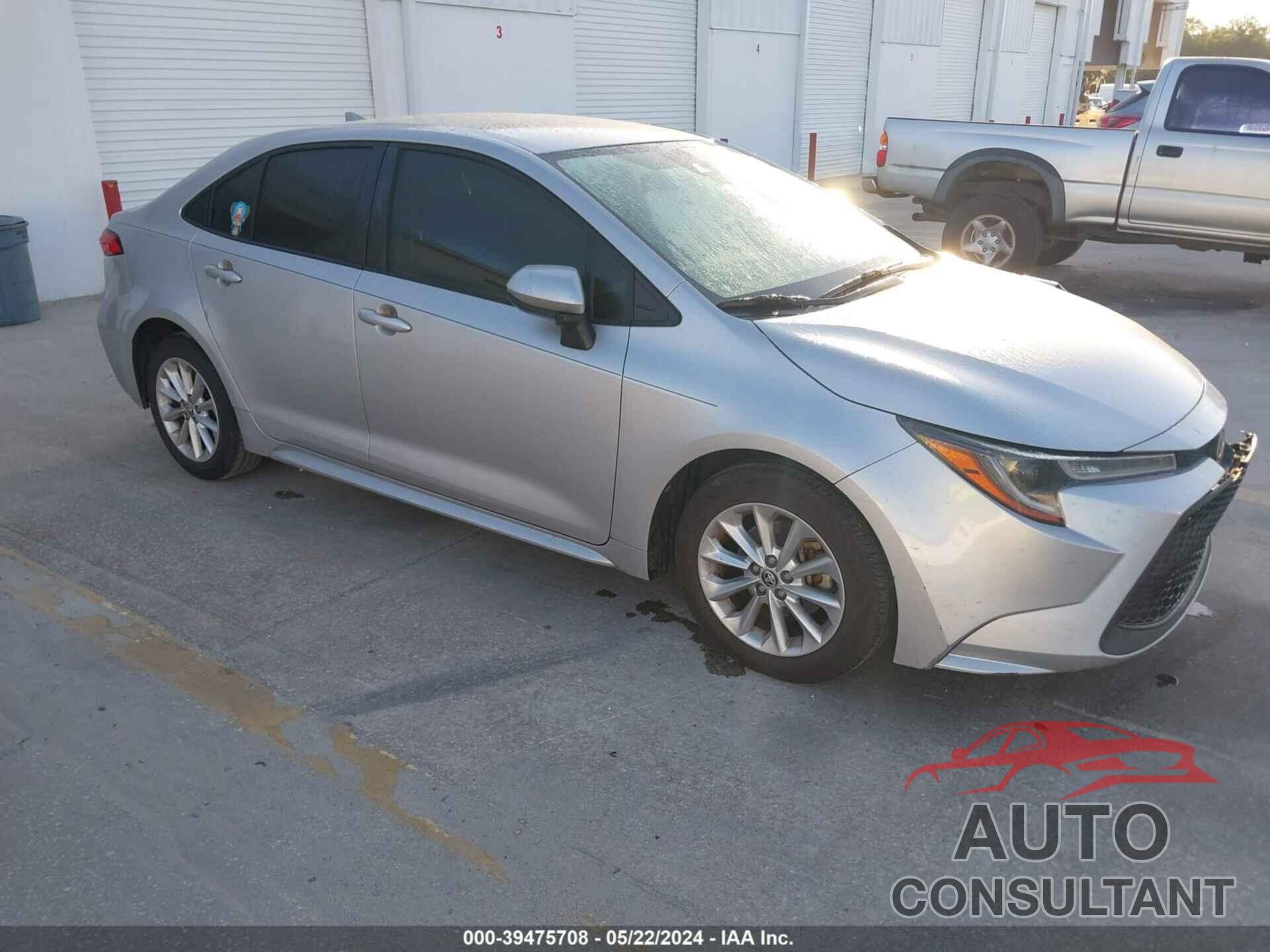 TOYOTA COROLLA 2020 - JTDVPRAE2LJ104116