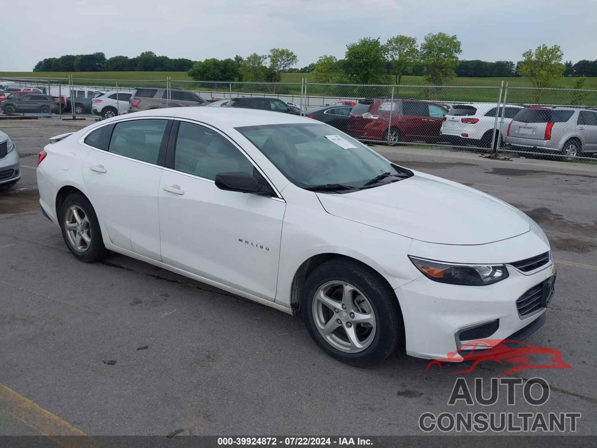 CHEVROLET MALIBU 2016 - 1G1ZB5ST9GF150842