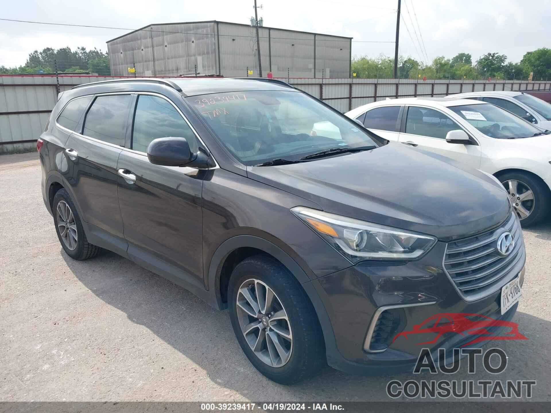 HYUNDAI SANTA FE 2017 - KM8SM4HF1HU177203