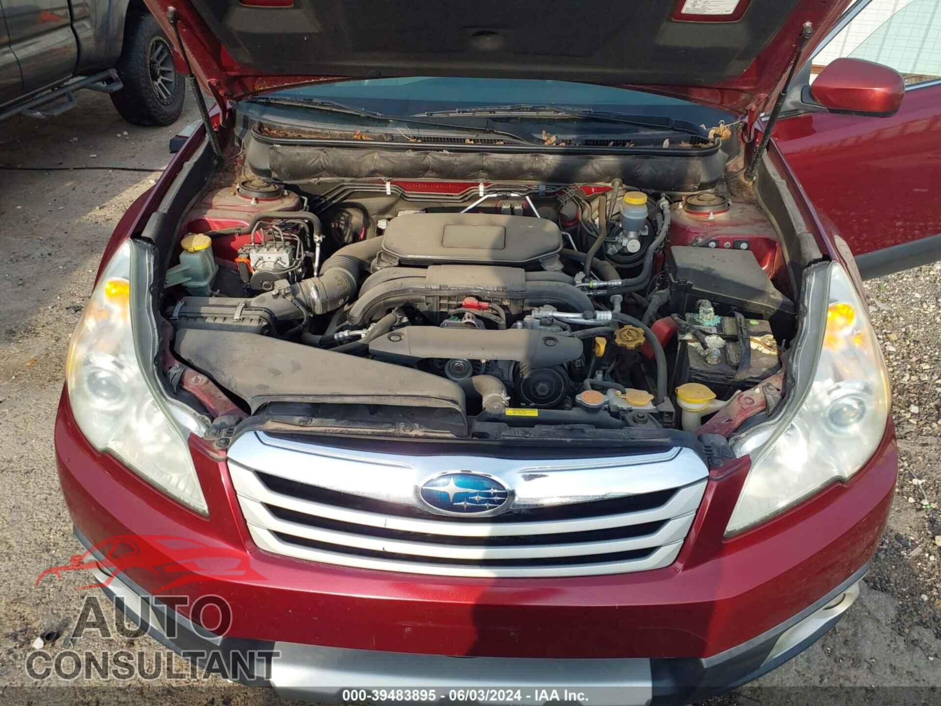 SUBARU OUTBACK 2011 - 4S4BRBLC0B3405904