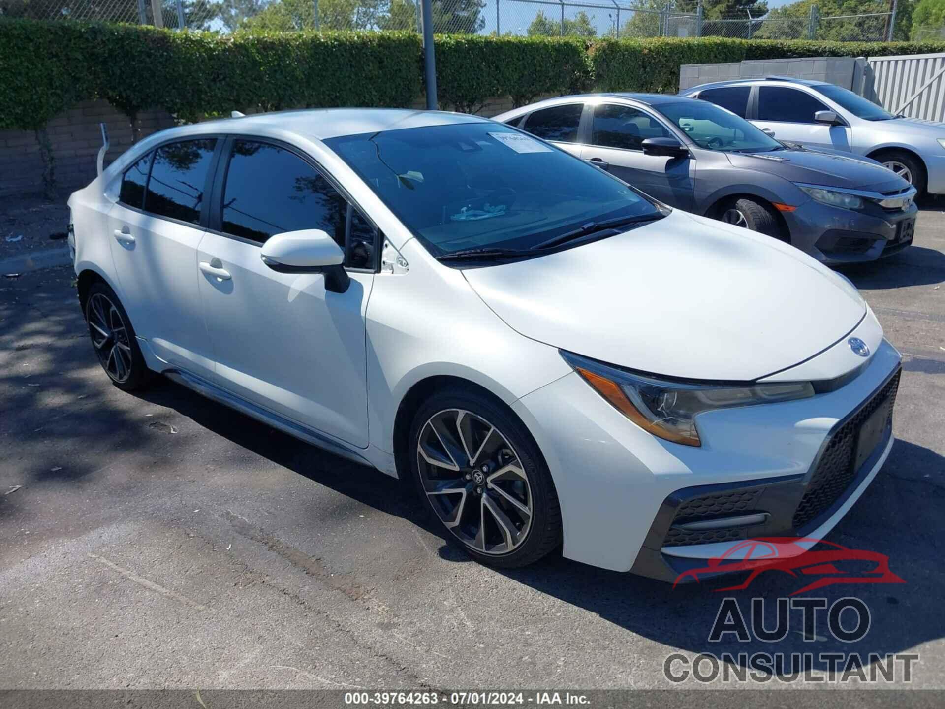 TOYOTA COROLLA 2020 - JTDS4RCE4LJ028214