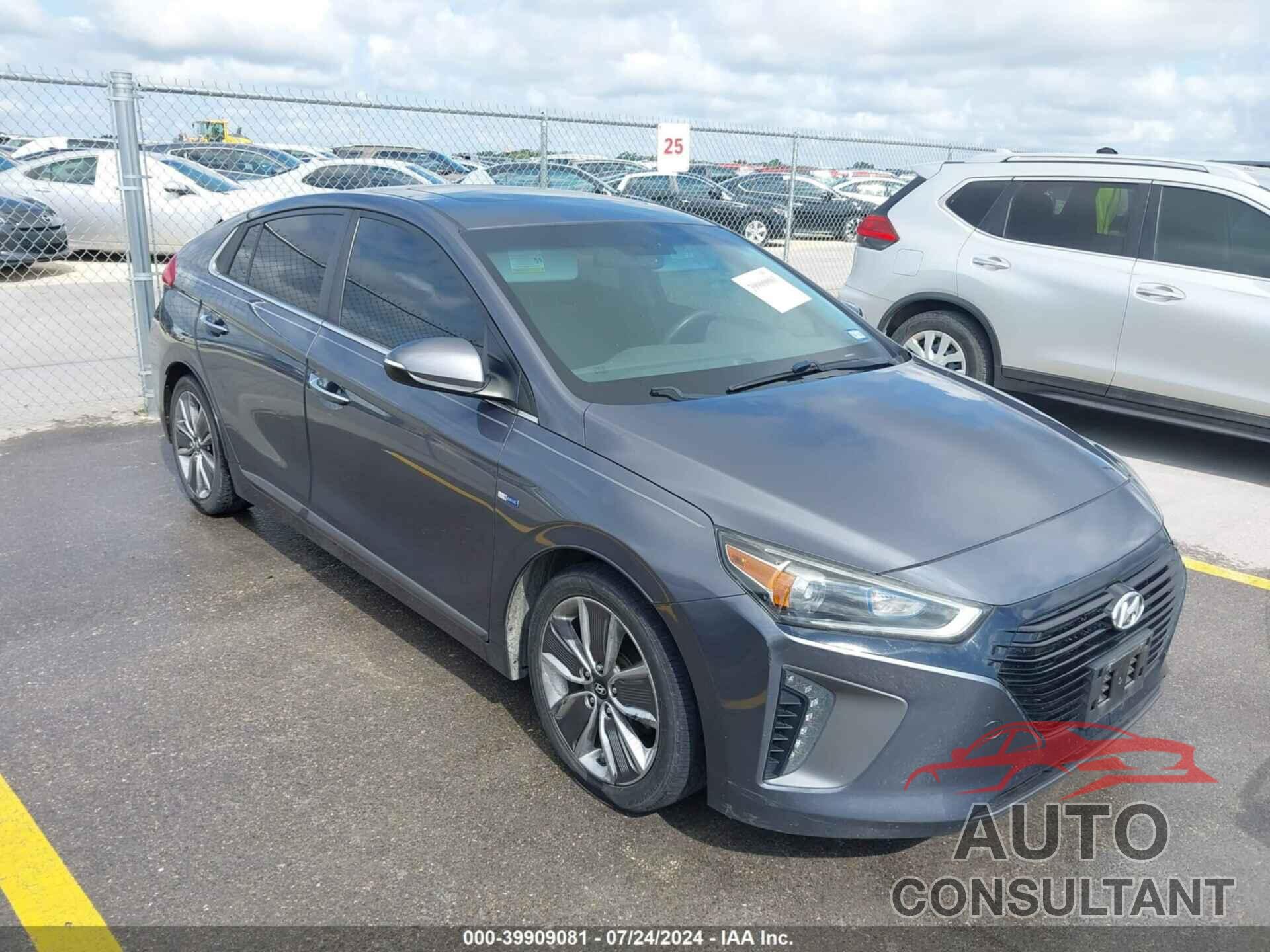 HYUNDAI IONIQ HYBRID 2017 - KMHC85LC2HU047538