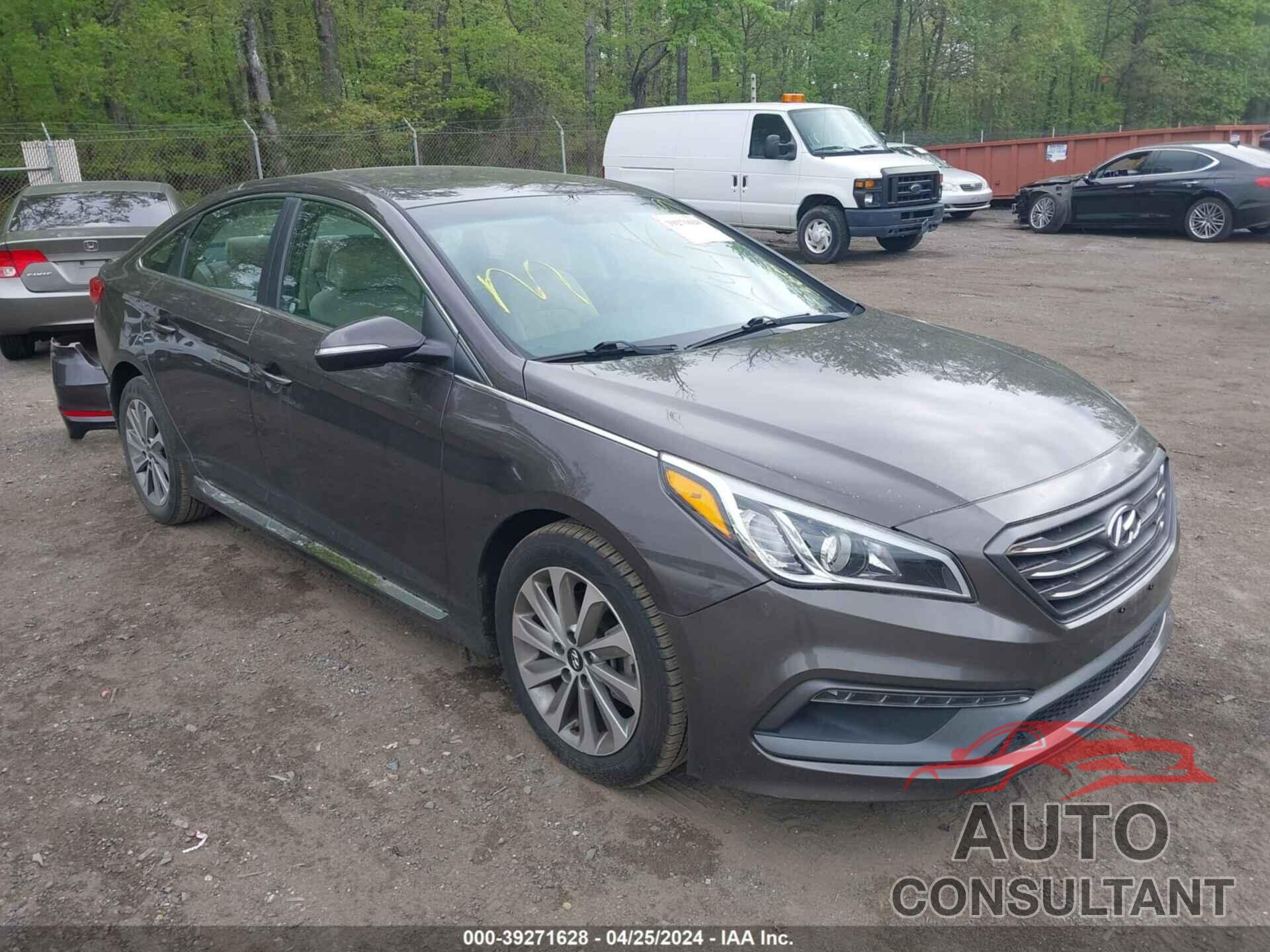 HYUNDAI SONATA 2017 - 5NPE34AF3HH510073