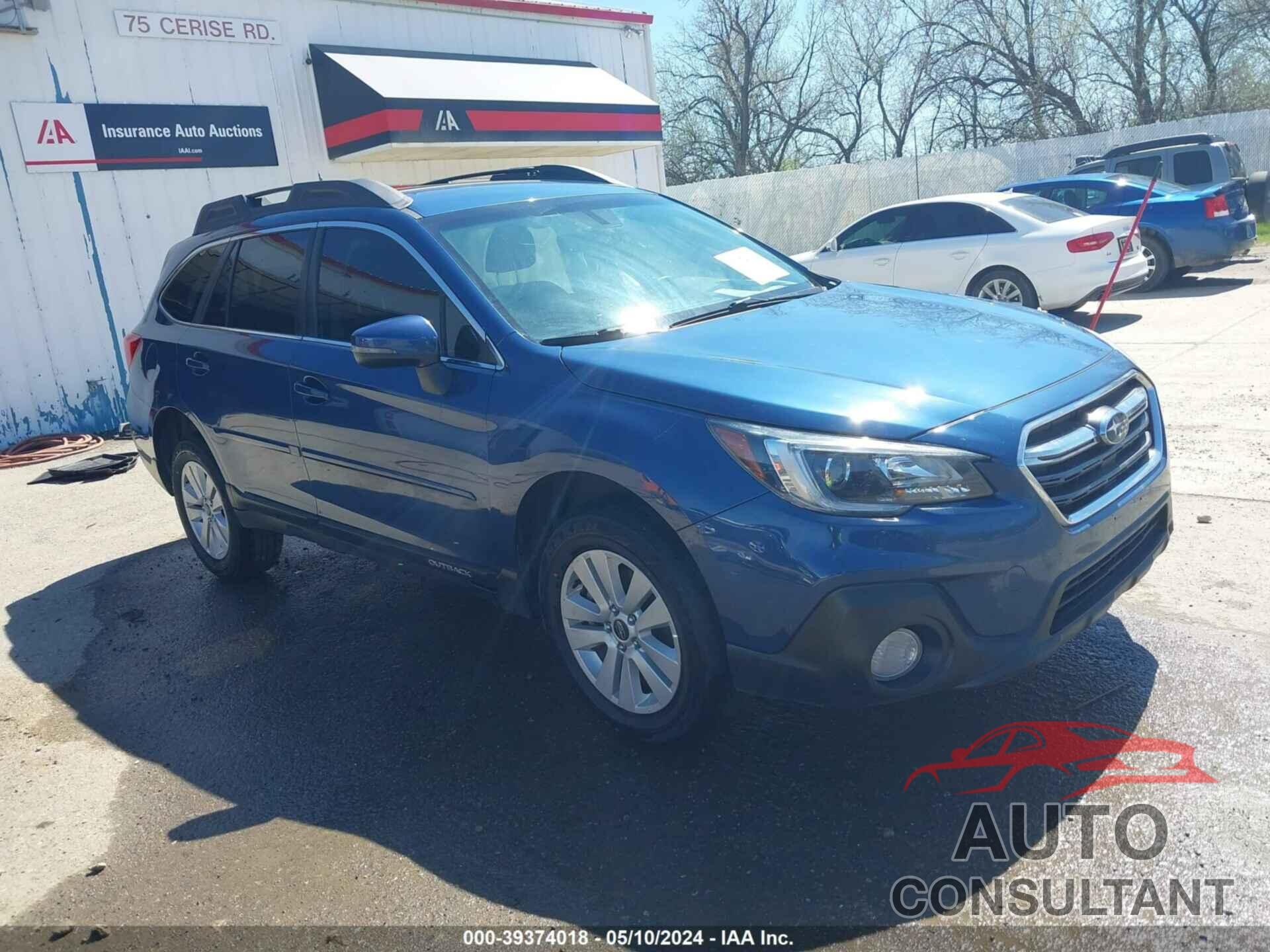 SUBARU OUTBACK 2019 - 4S4BSAFC5K3325220