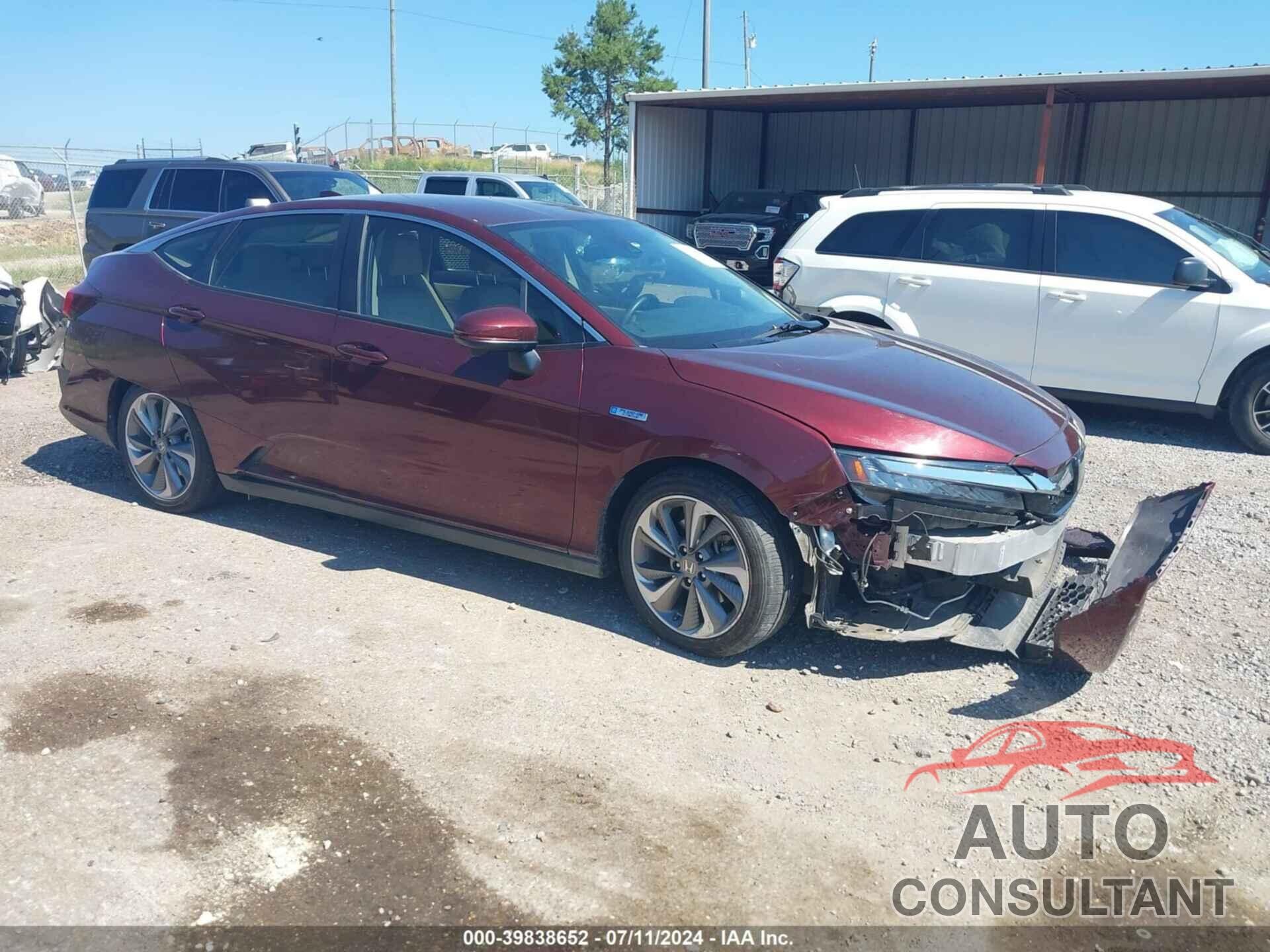 HONDA CLARITY PLUG-IN HYBRID 2018 - JHMZC5F35JC005125