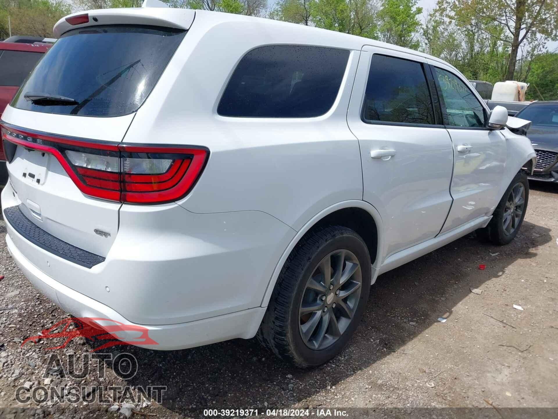 DODGE DURANGO 2018 - 1C4RDJDG0JC395483