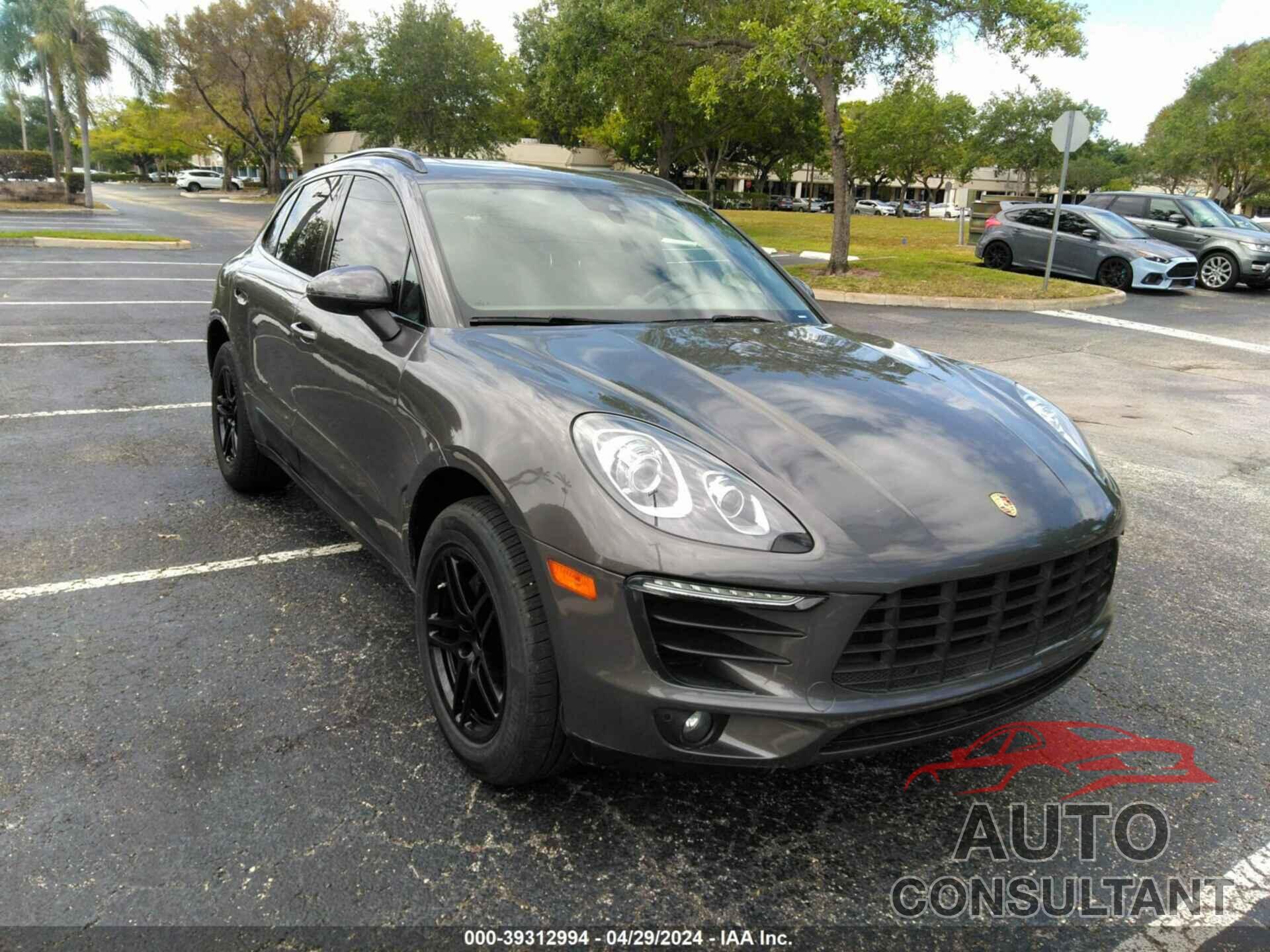 PORSCHE MACAN 2017 - WP1AA2A50HLB81696