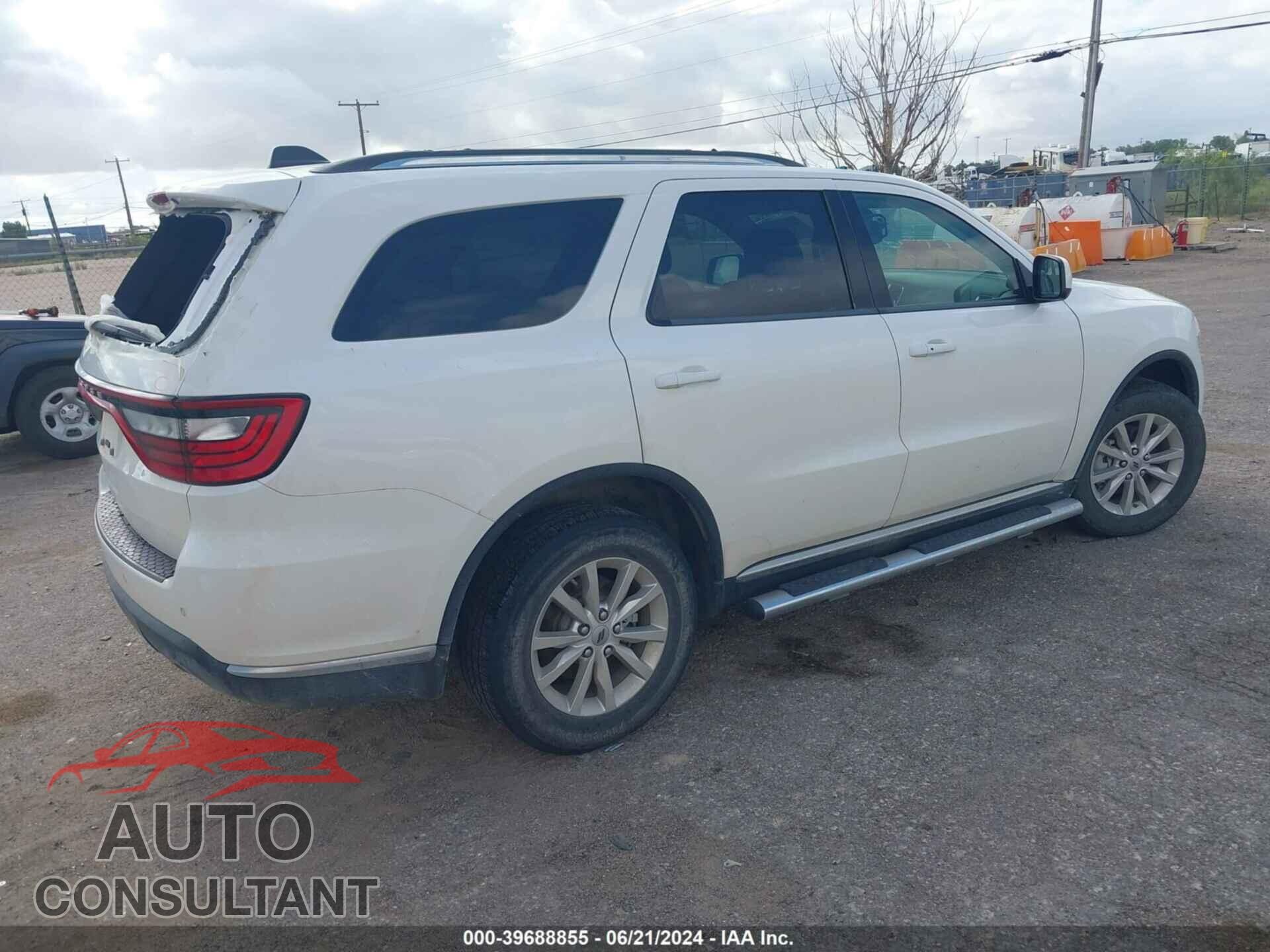 DODGE DURANGO 2020 - 1C4RDJAG7LC382365