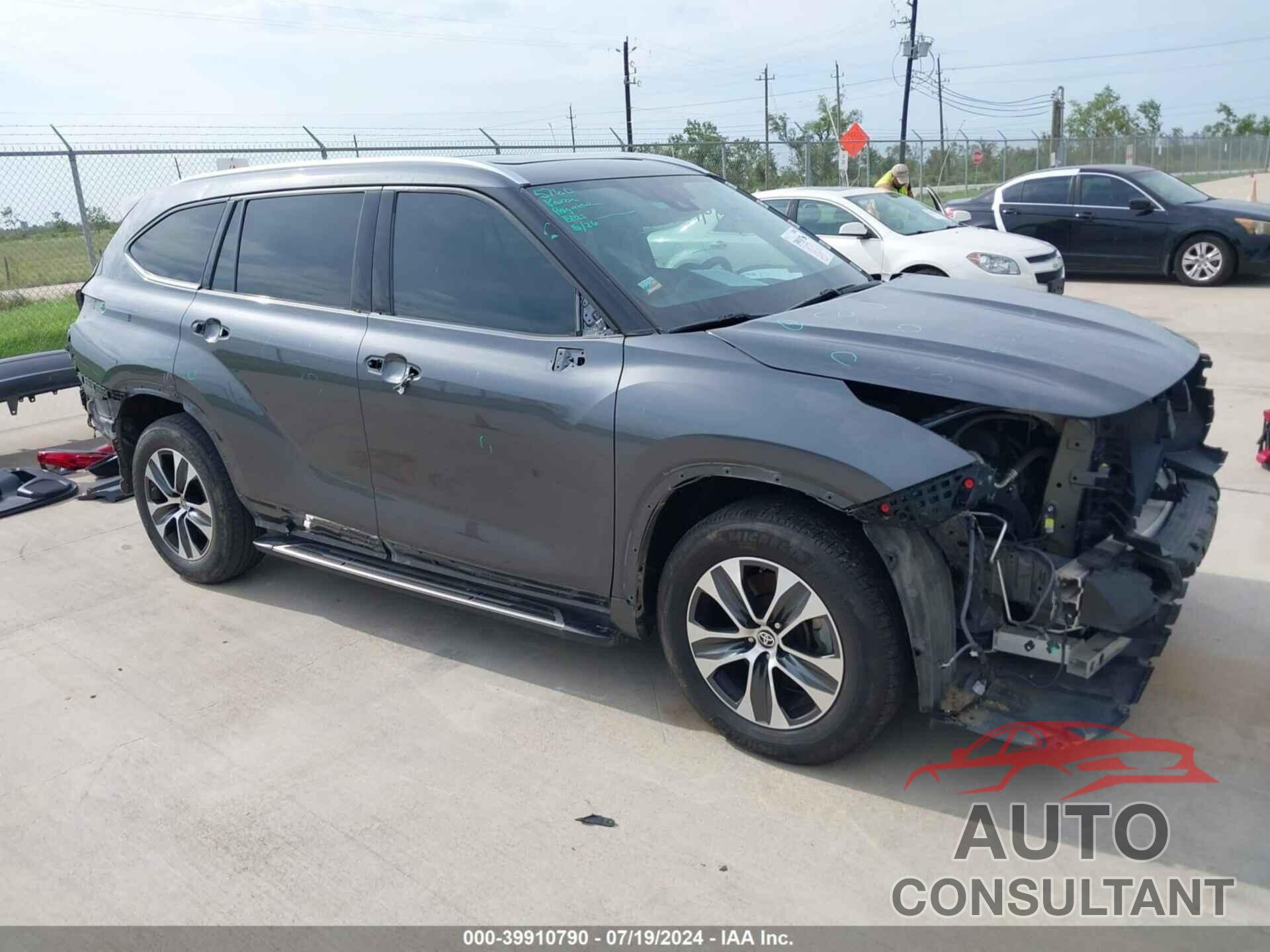 TOYOTA HIGHLANDER 2020 - 5TDGZRAH5LS006455