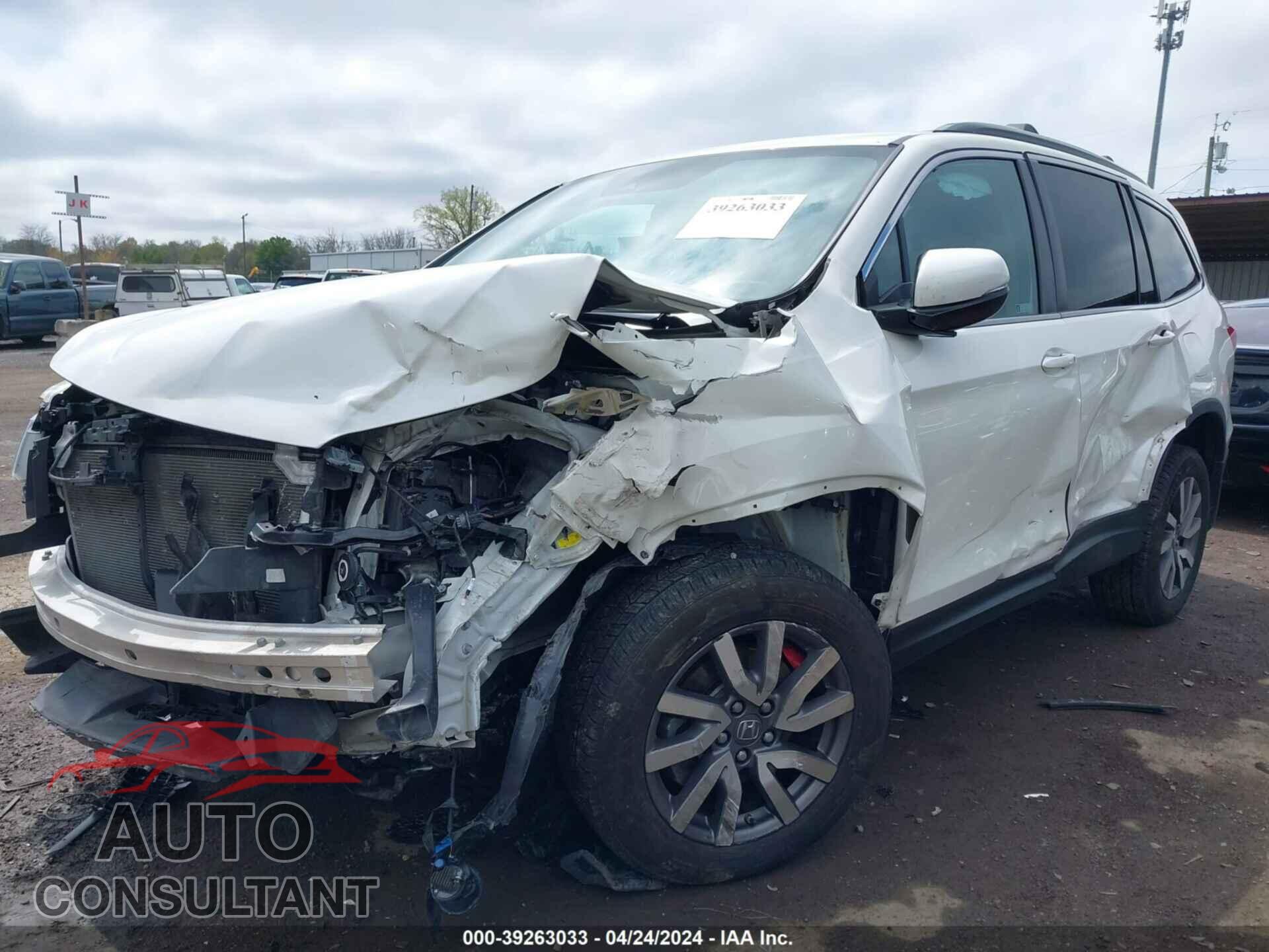 HONDA PILOT 2019 - 5FNYF6H34KB077154