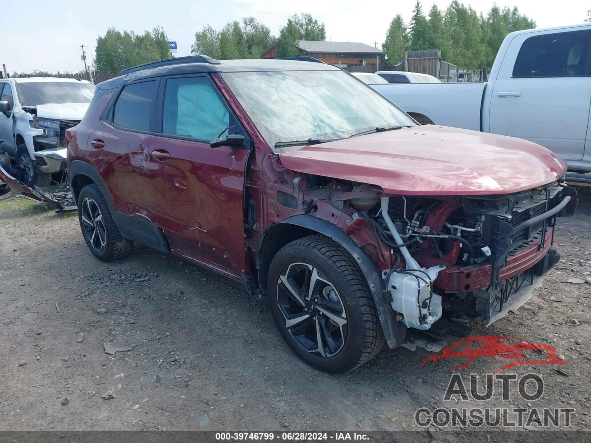 CHEVROLET TRAILBLAZER 2022 - KL79MUSL1NB088611