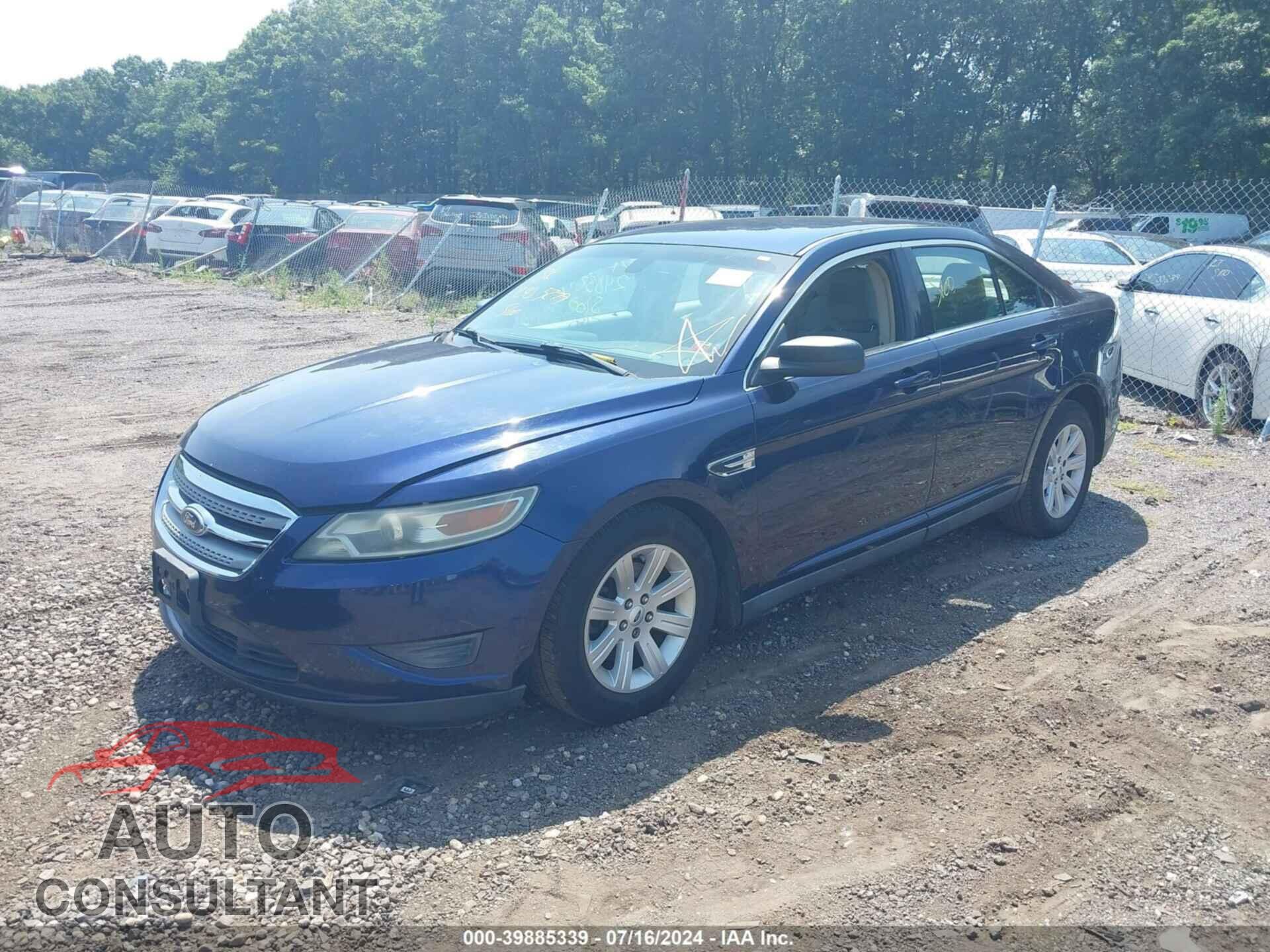 FORD TAURUS 2011 - 1FAHP2DW9BG122431