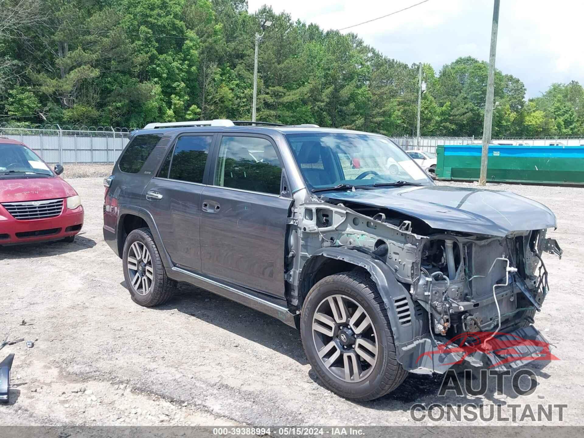 TOYOTA 4RUNNER 2016 - JTEBU5JRXG5339008