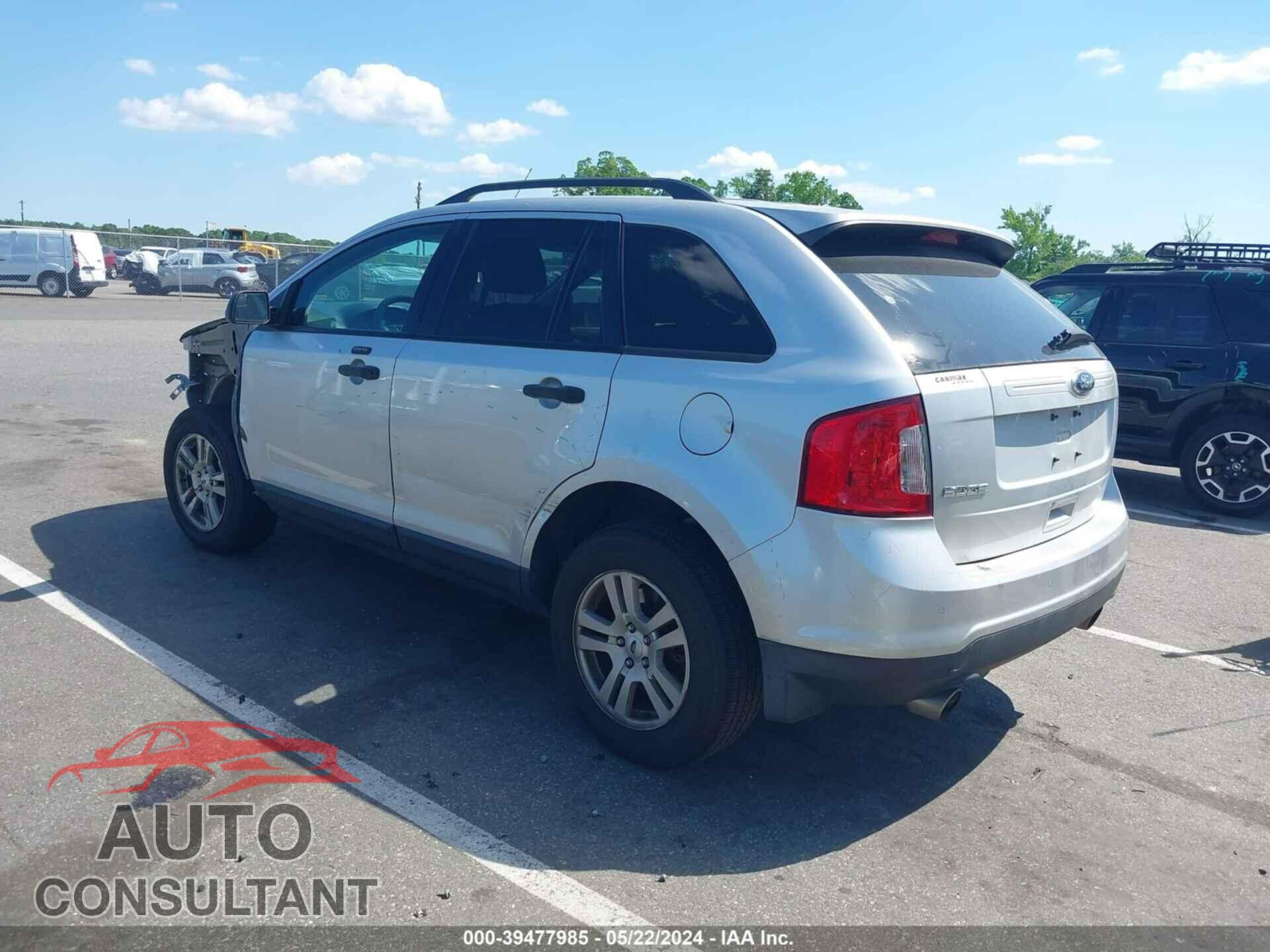 FORD EDGE 2013 - 2FMDK3GC1DBA25261