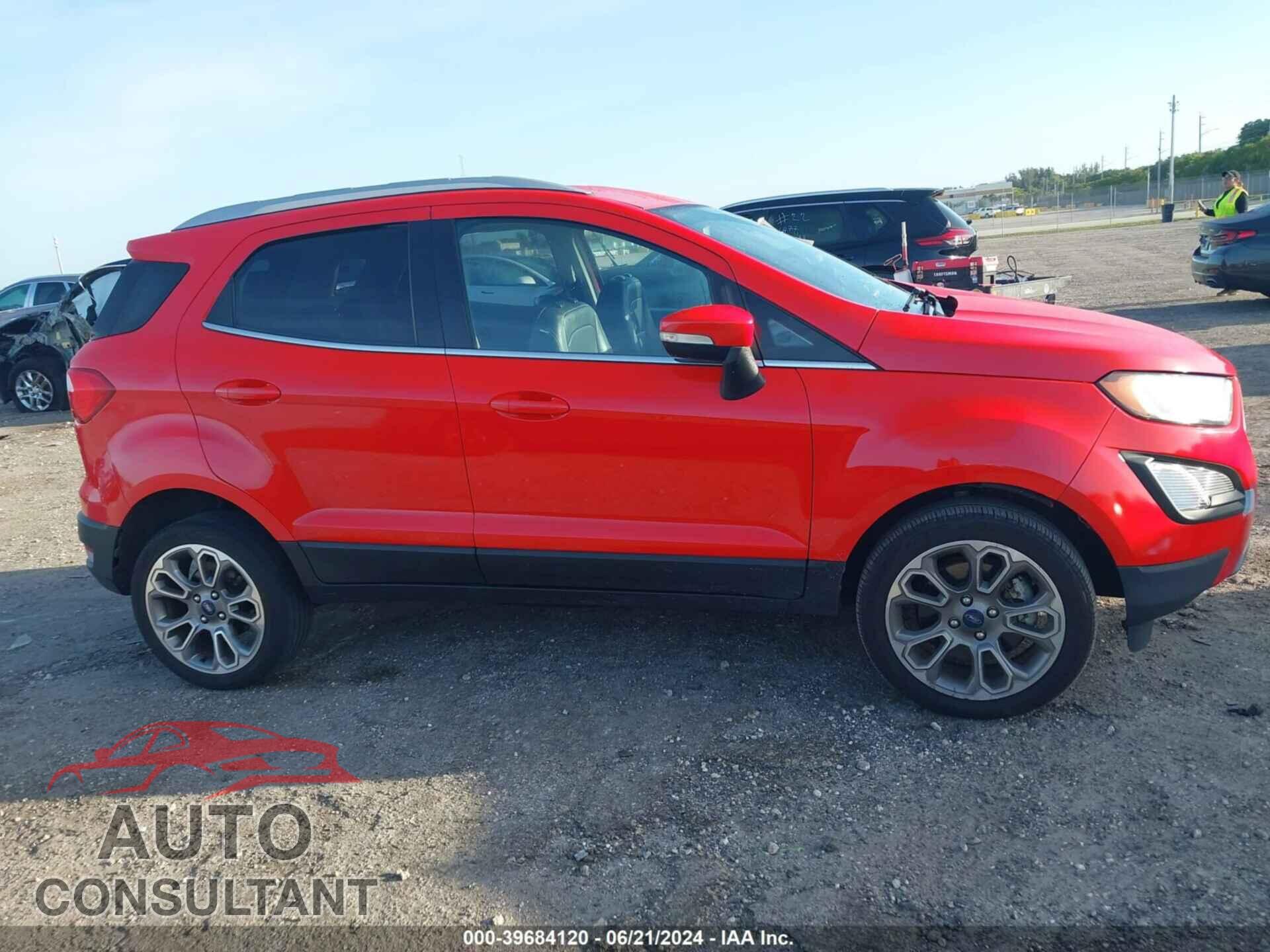 FORD ECOSPORT 2019 - MAJ6S3KL5KC279403