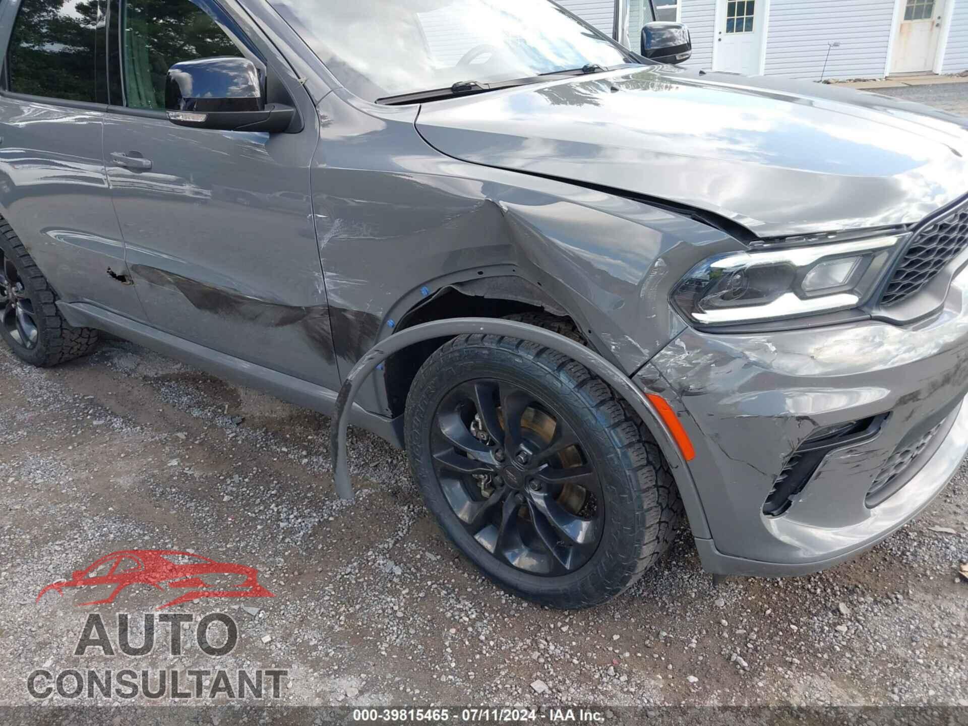 DODGE DURANGO 2021 - 1C4RDJDG8MC610760