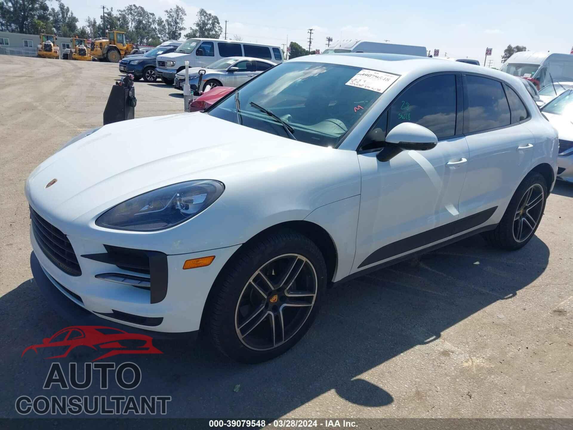 PORSCHE MACAN 2019 - WP1AA2A58KLB00726