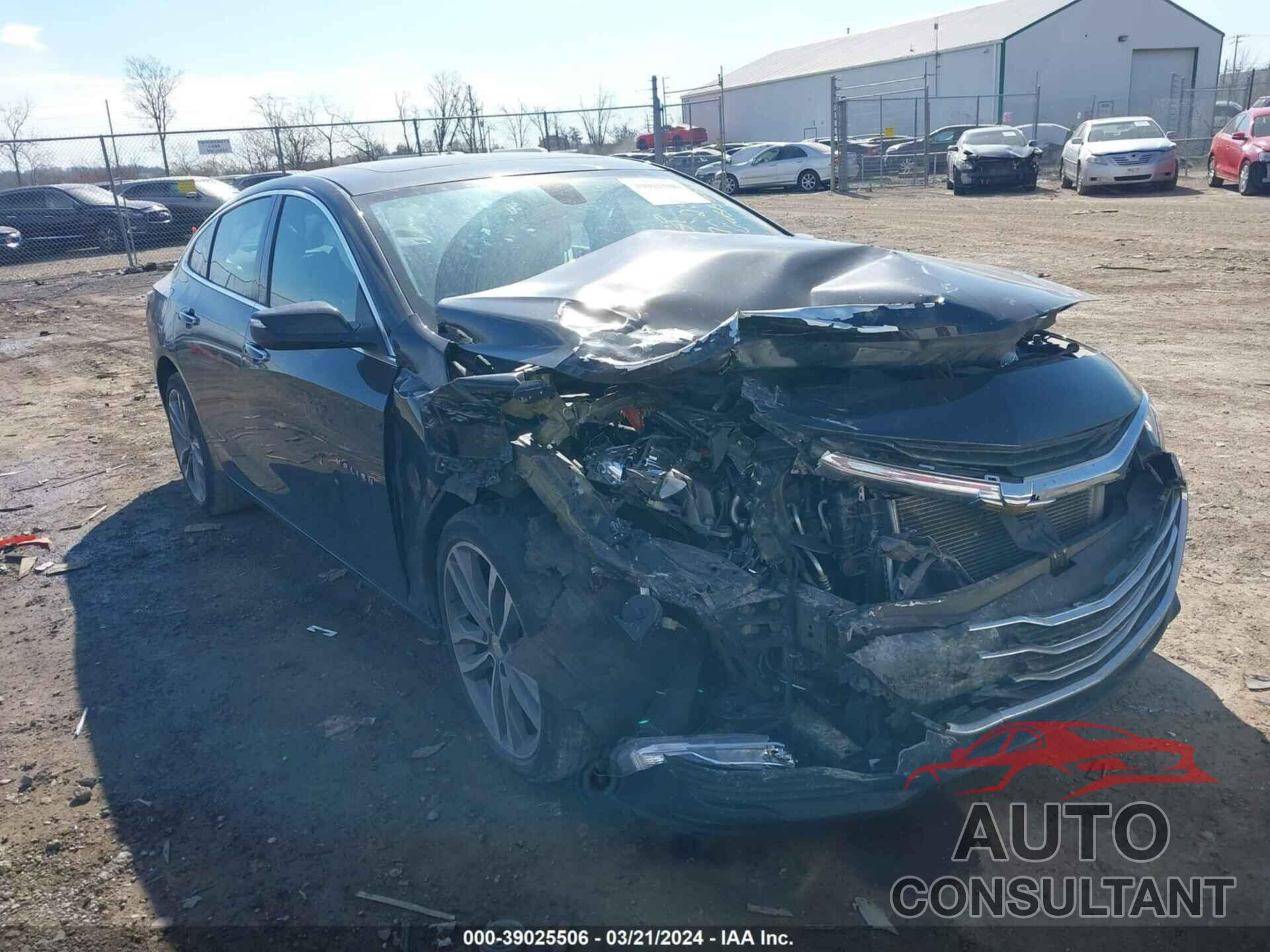CHEVROLET MALIBU 2021 - 1G1ZE5SX7MF086077