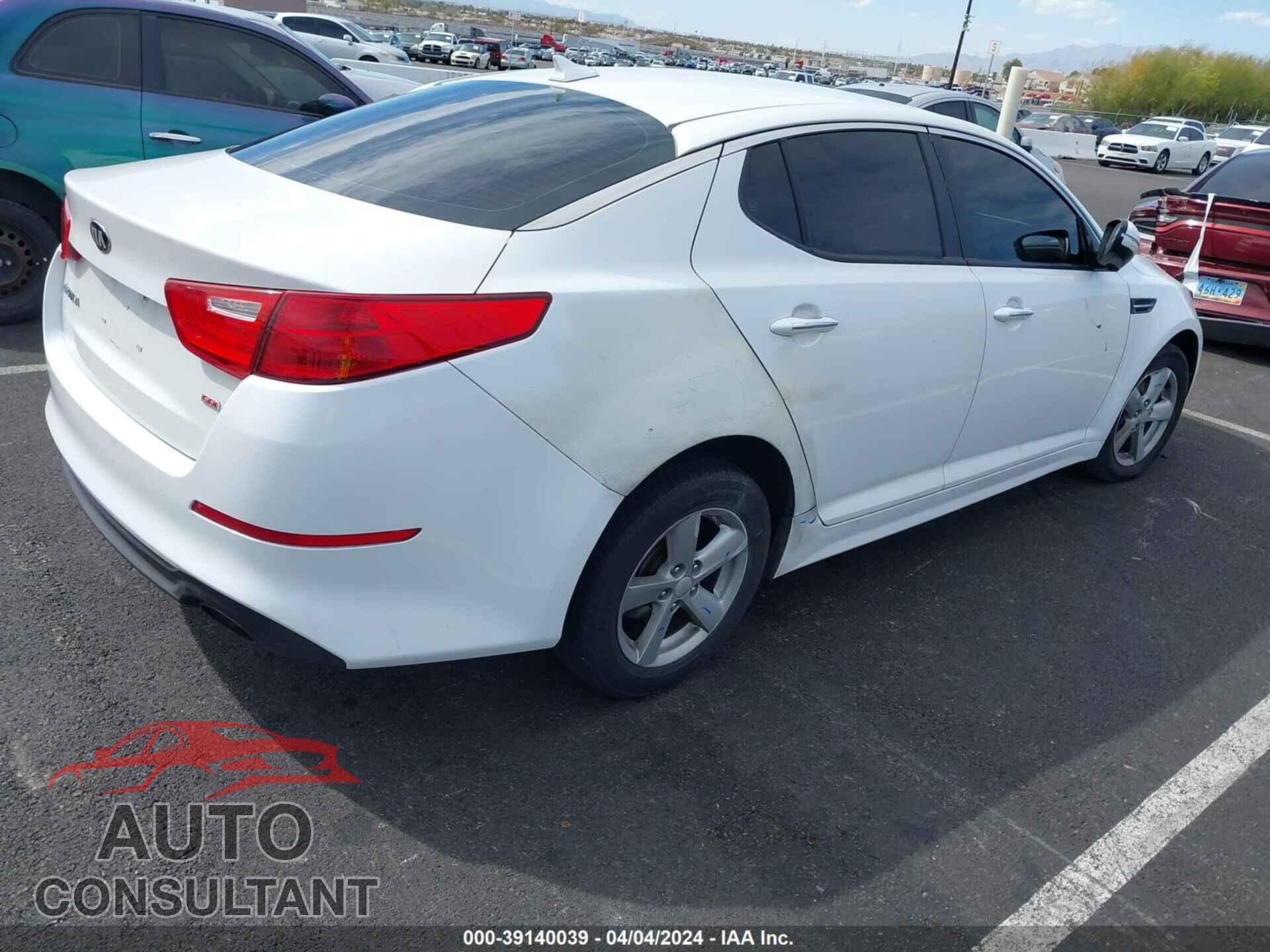KIA OPTIMA 2015 - 5XXGM4A70FG480148