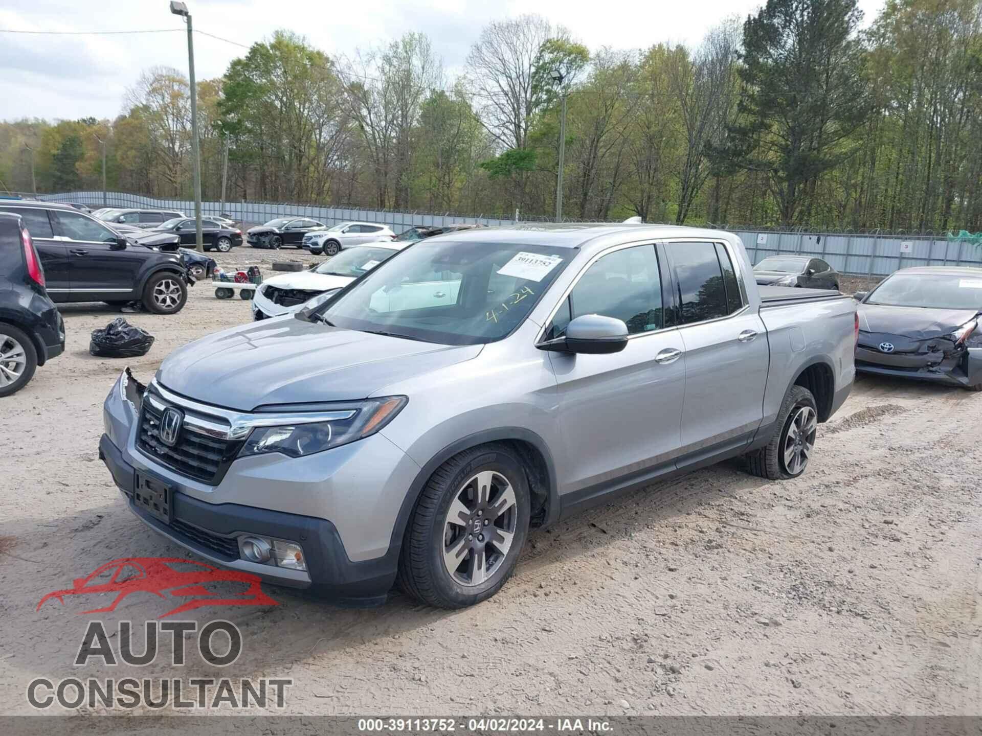 HONDA RIDGELINE 2018 - 5FPYK3F74JB017946