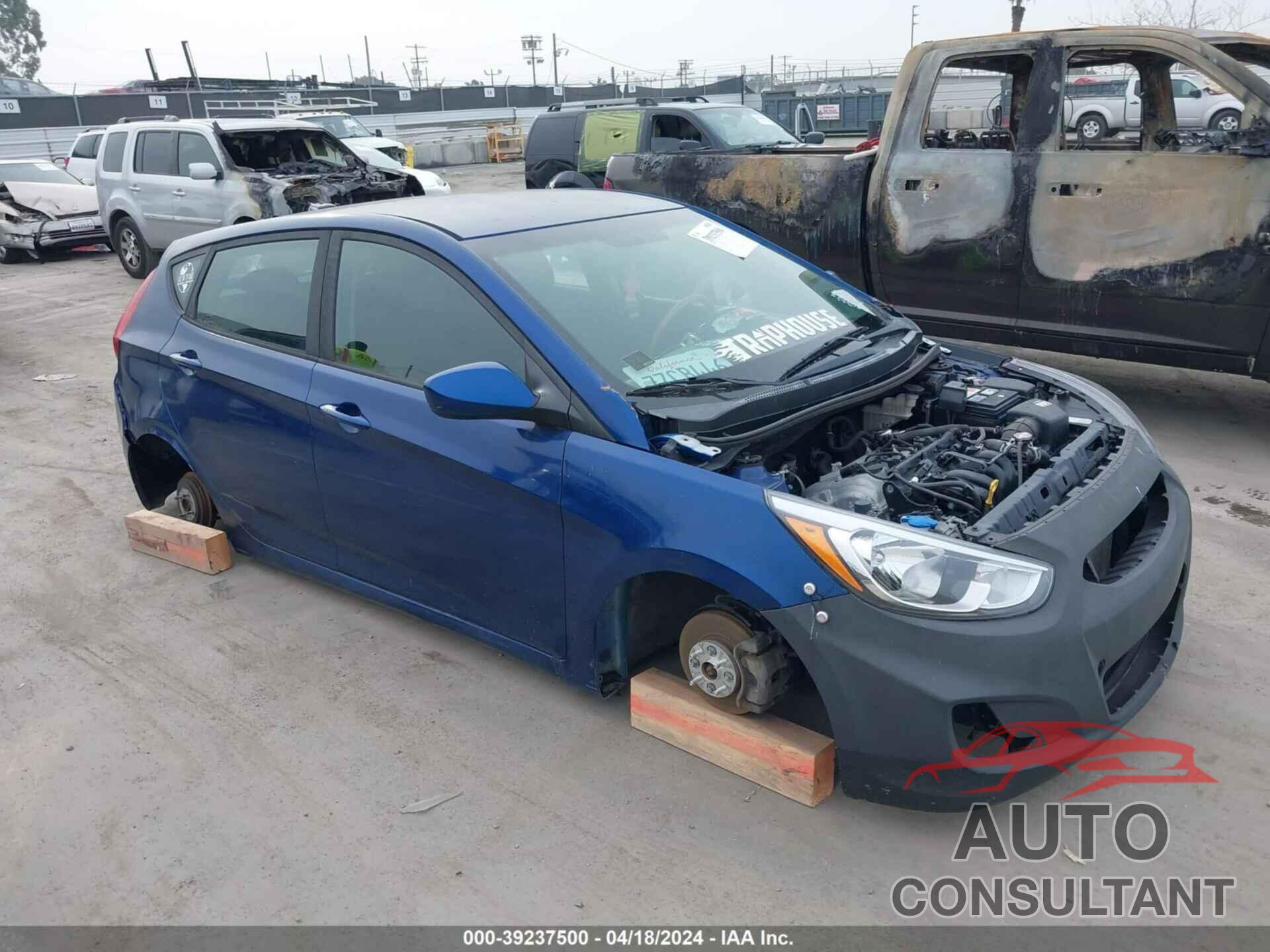 HYUNDAI ACCENT 2017 - KMHCT5AE0HU346092