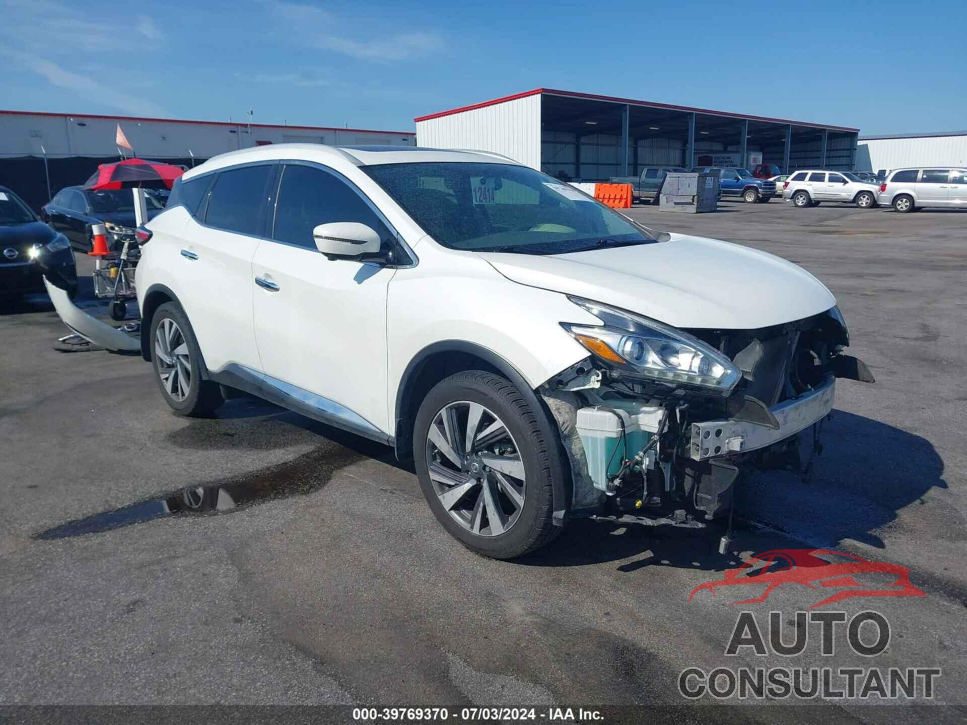 NISSAN MURANO 2018 - 5N1AZ2MG7JN198184