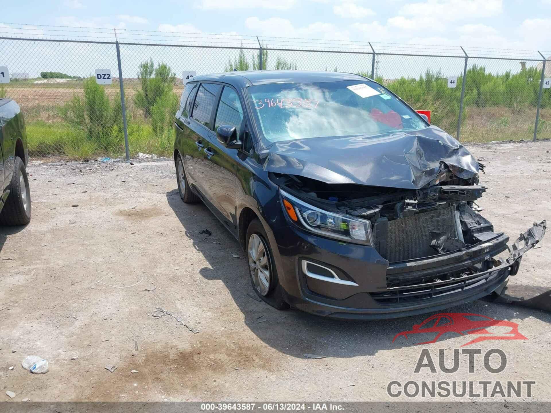 KIA SEDONA 2020 - KNDMB5C10L6600709